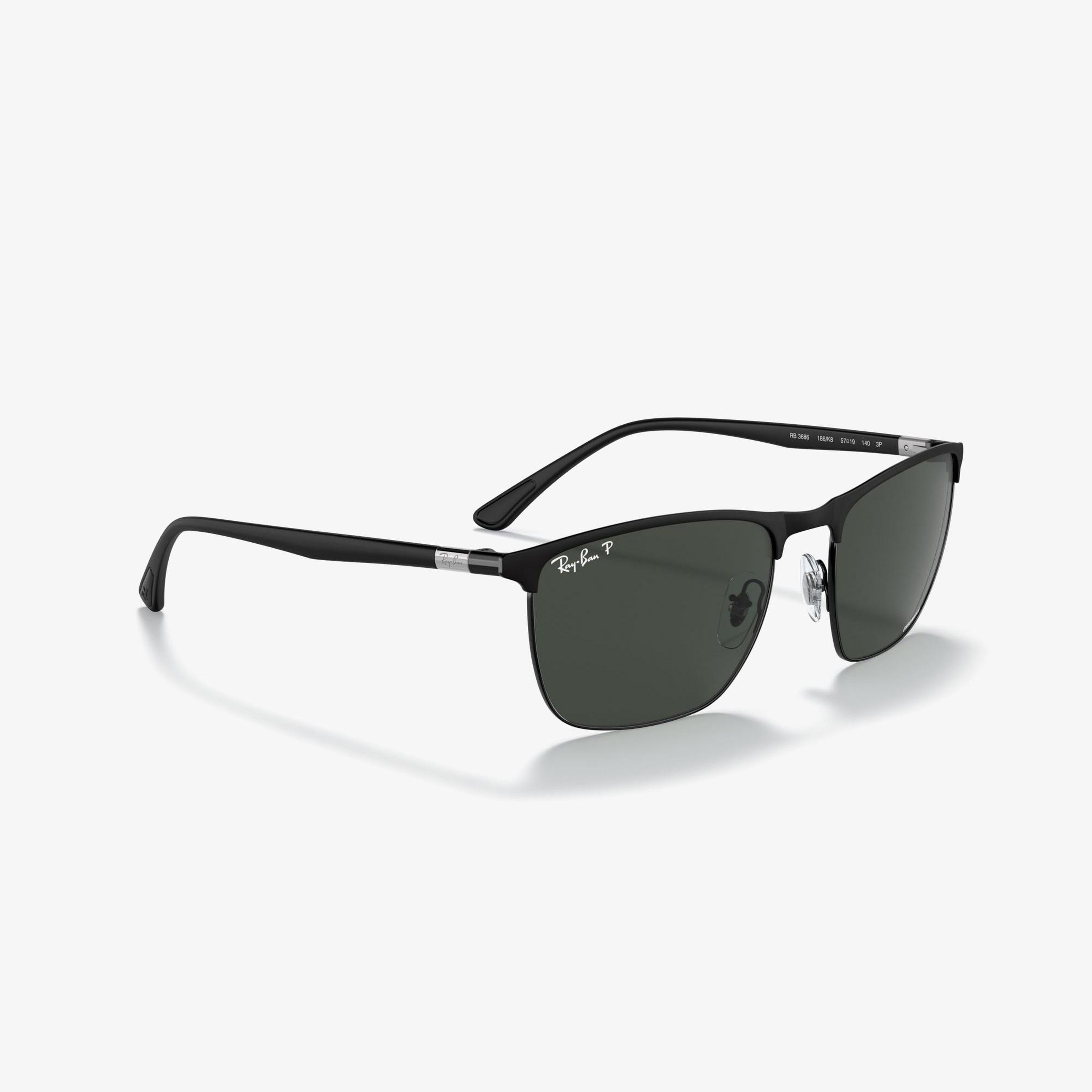 RAY-BAN 0RB3686 Unisex Siyah Güneş Gözlüğü