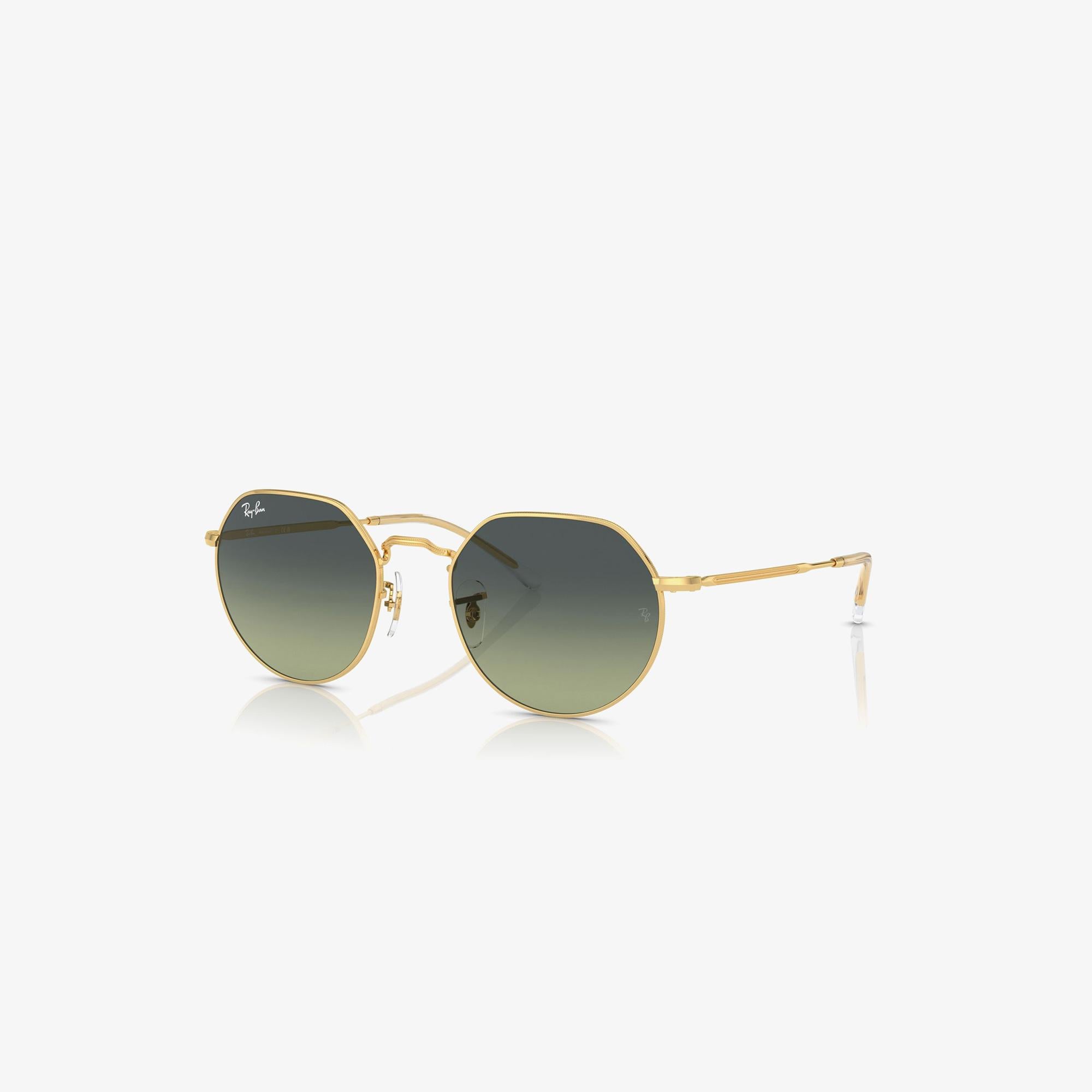 RAY-BAN Jack Unisex Altın Rengi Güneş Gözlüğü