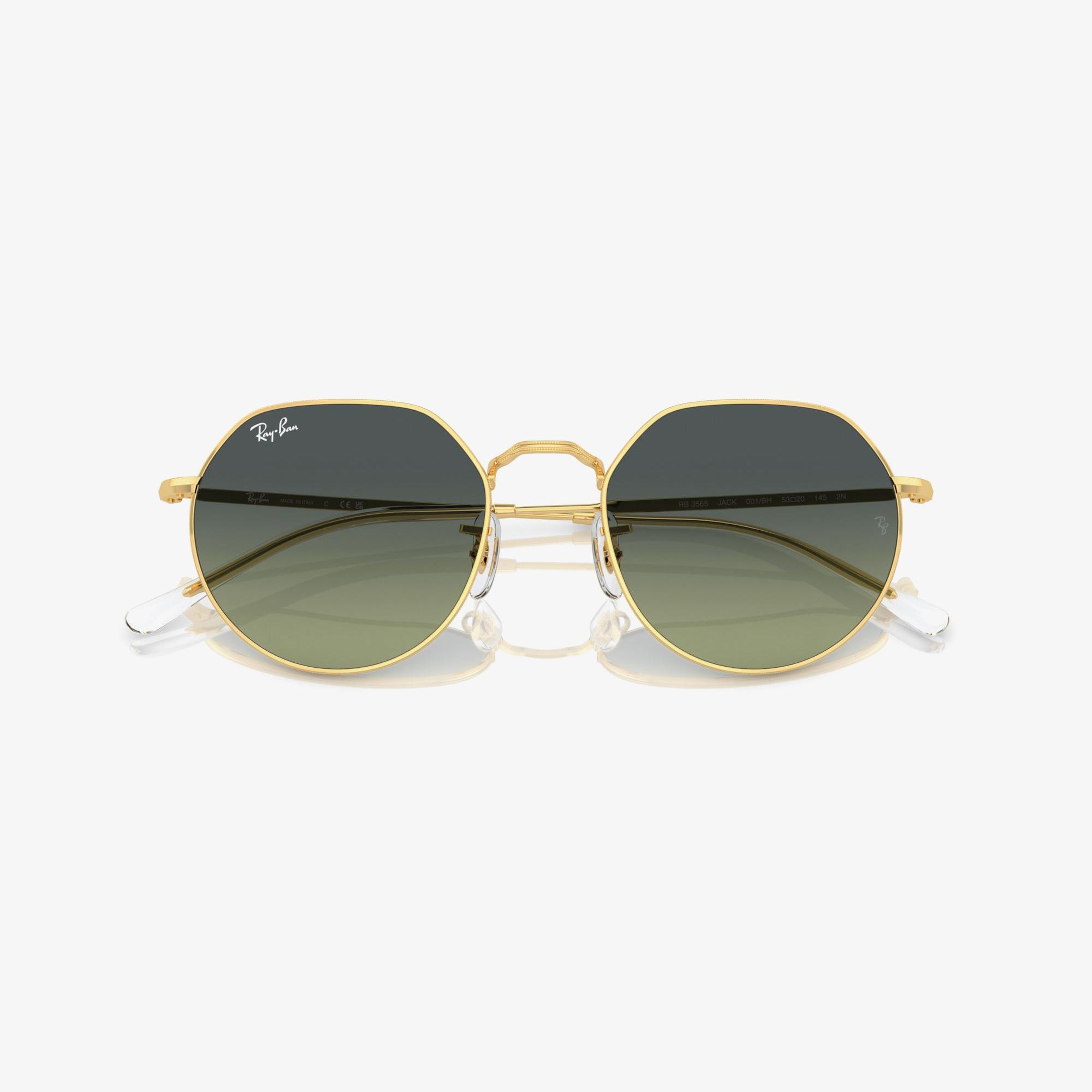 RAY-BAN Jack Unisex Altın Rengi Güneş Gözlüğü