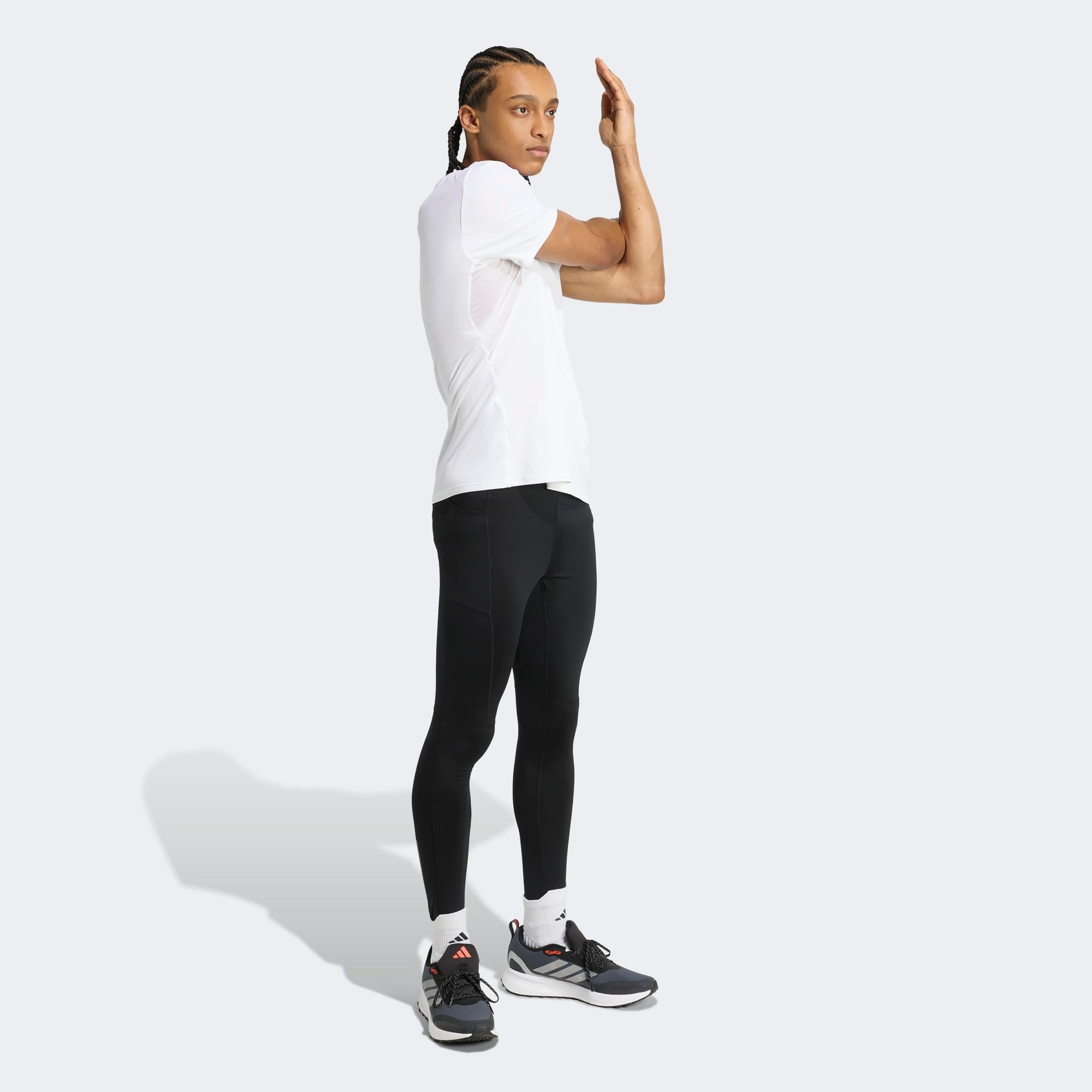 adidas Own The Run Winterized Erkek Siyah Koşu Taytı