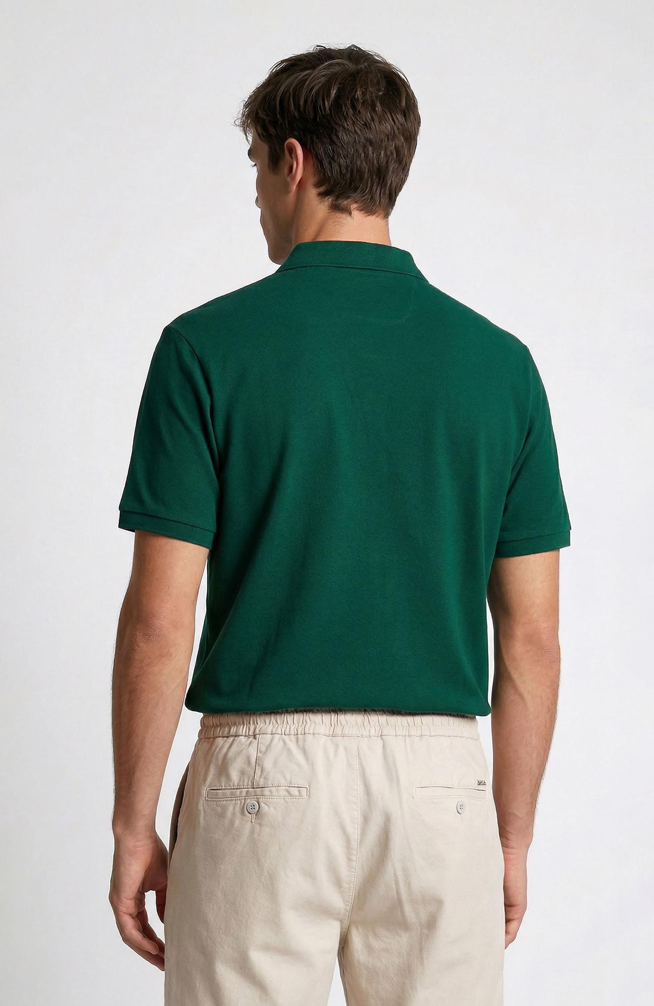 Network Erkek Yeşil Polo Yaka Pike T-shirt
