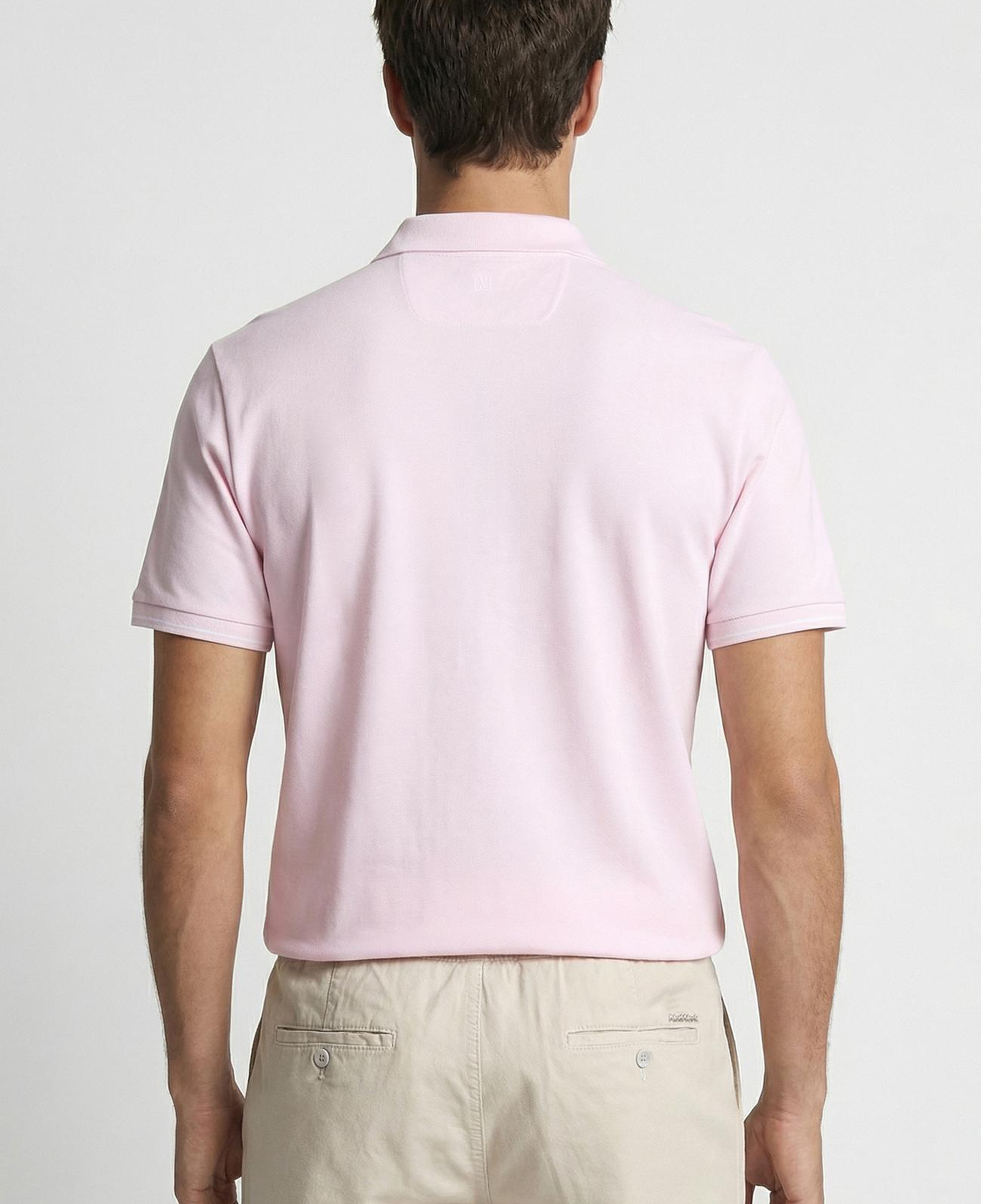 Network Erkek Pembe Polo T-Shirt