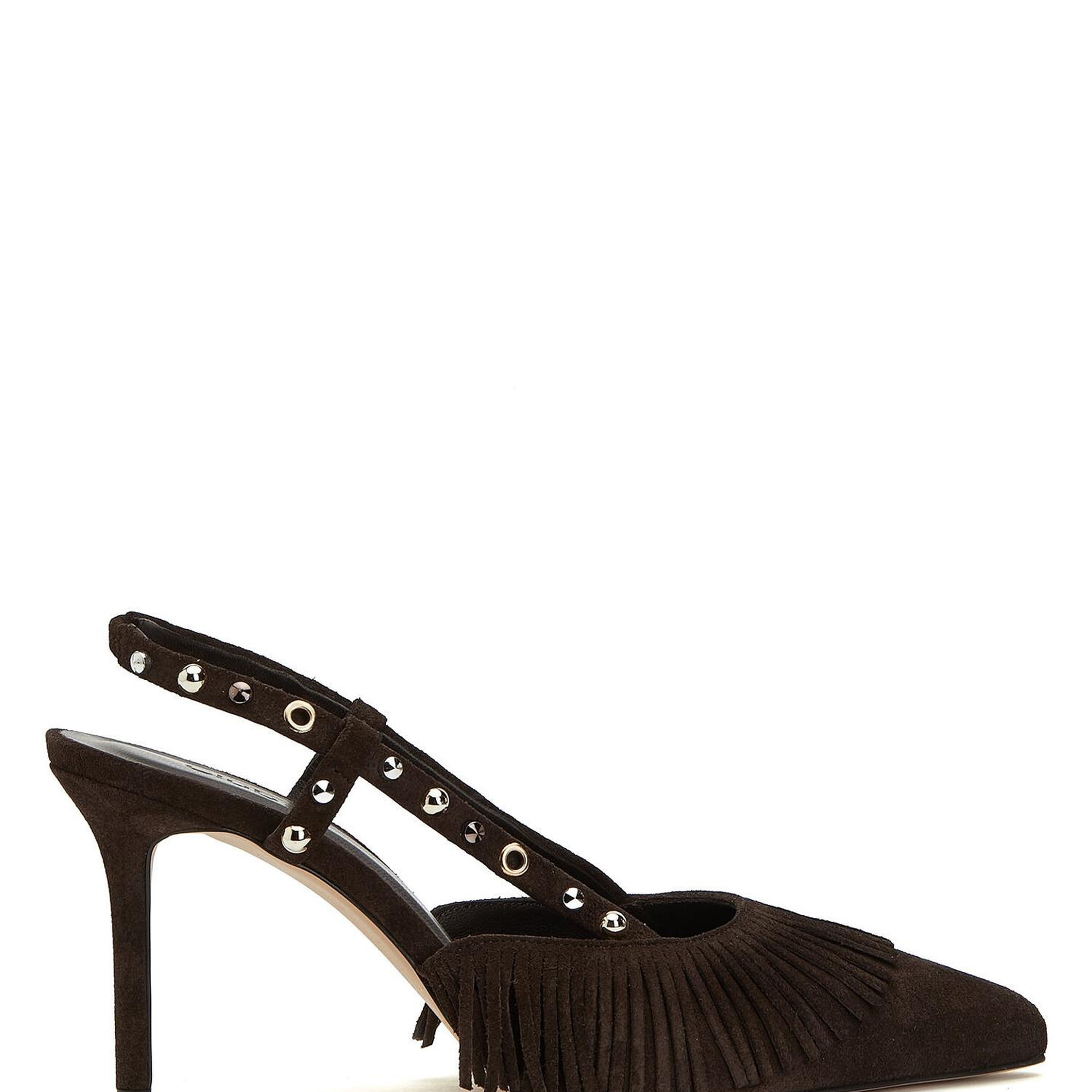 Beymen Club Kadın Kahverengi Troklu Slingback Pump