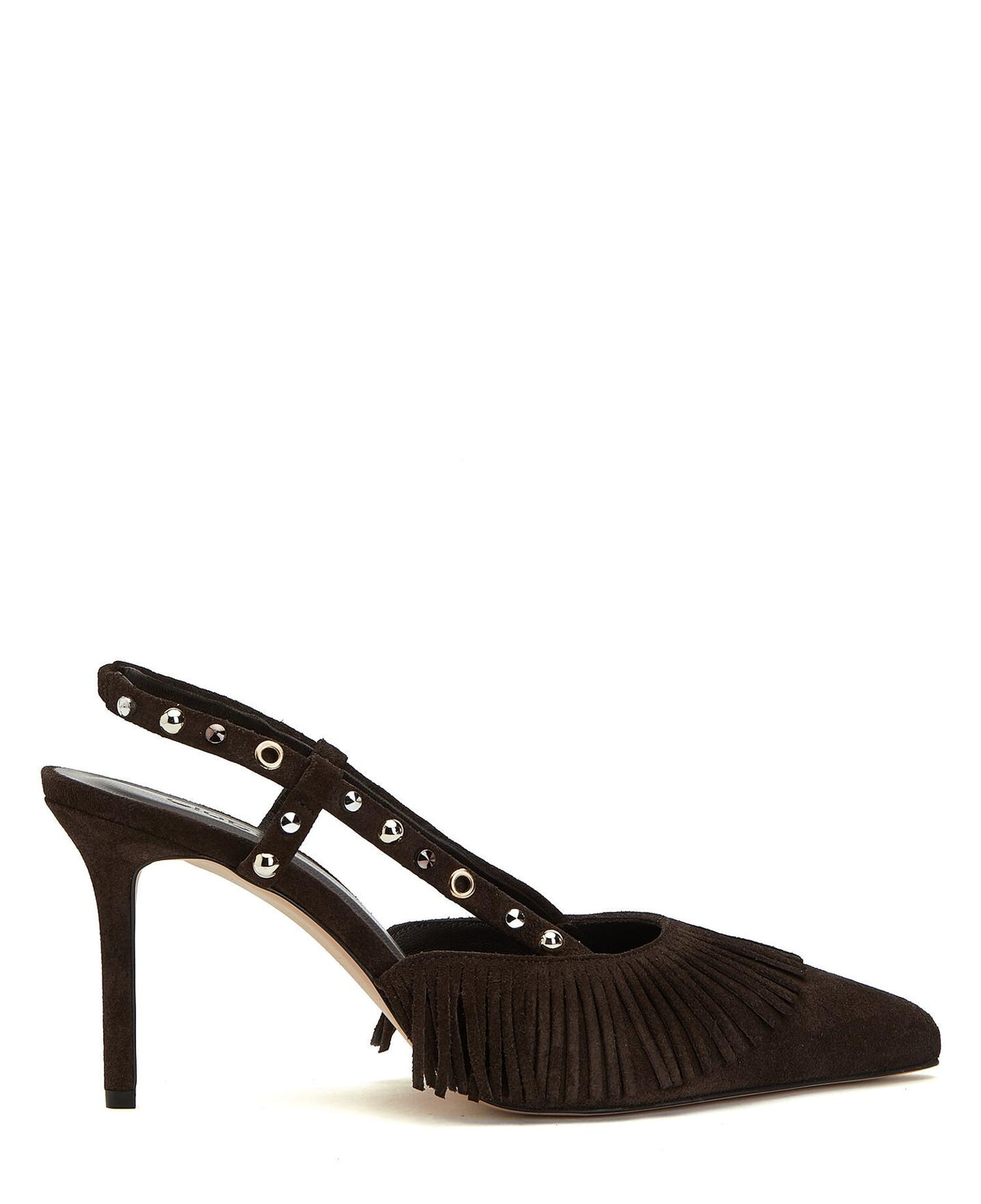 Beymen Club Kadın Kahverengi Troklu Slingback Pump