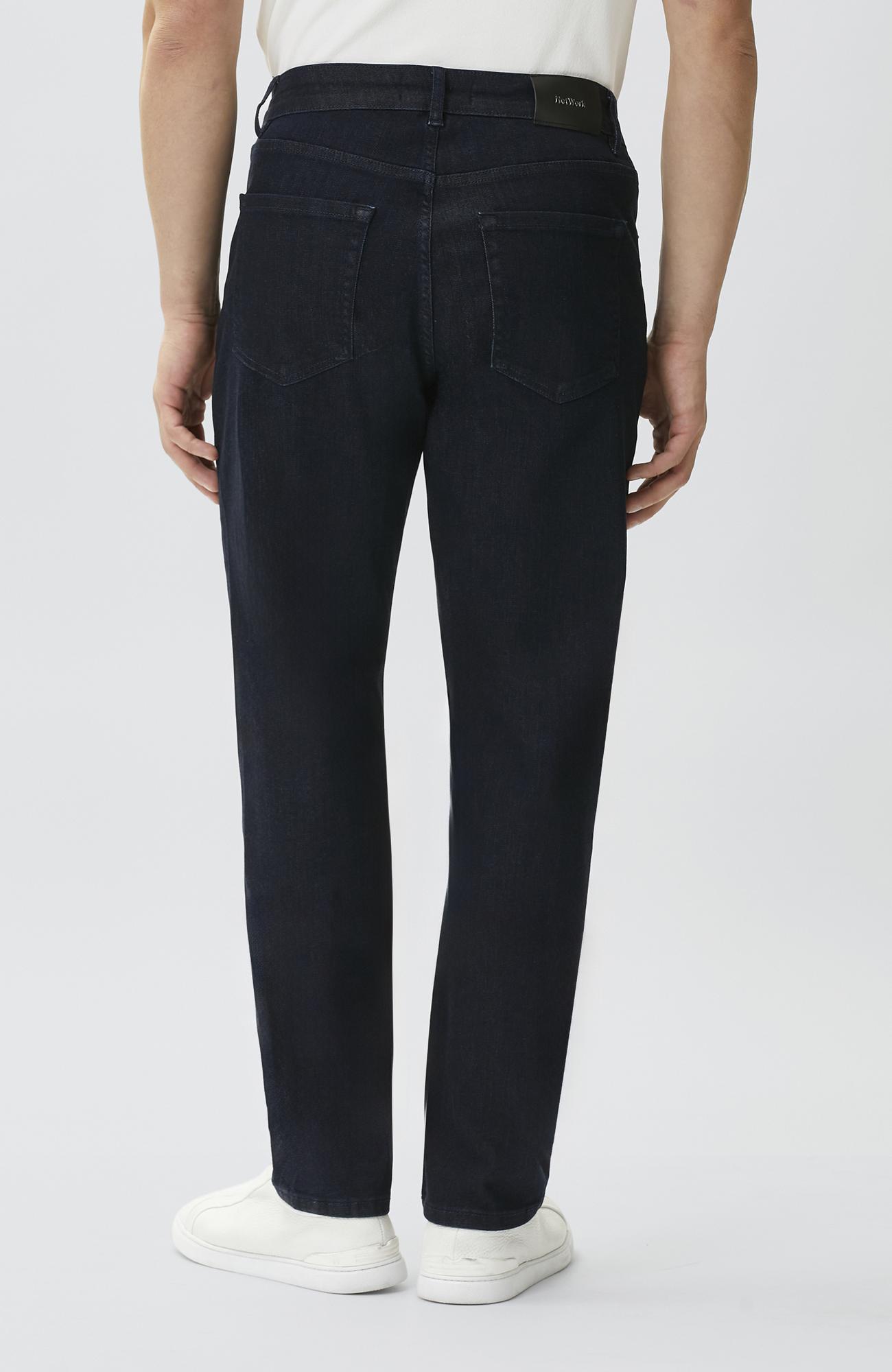 Network Erkek Koyu Lacivert Denim Pantolon