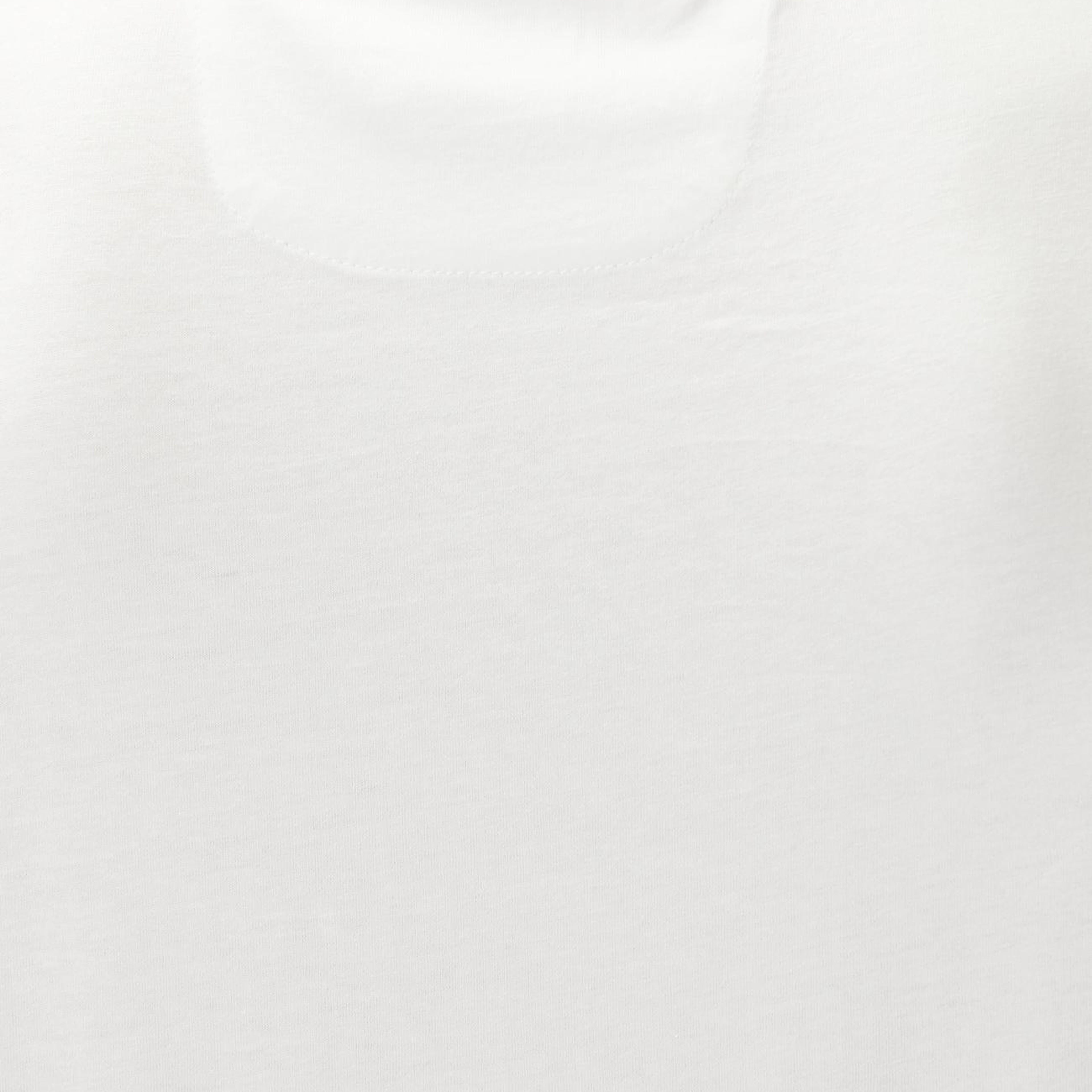 Network Erkek Kırık Beyaz Göğüs Baskı Detaylı T-shirt