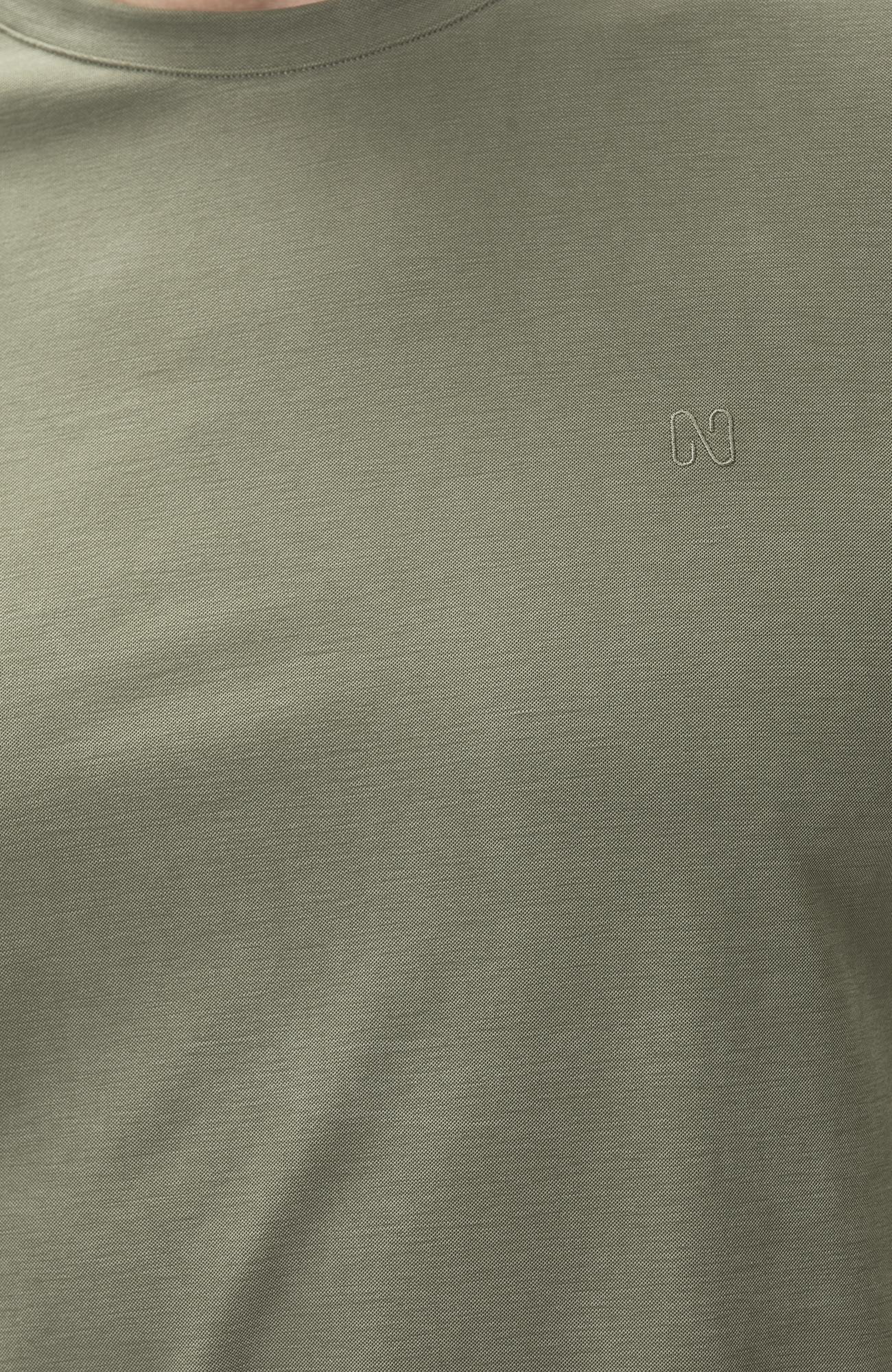 Network Erkek Haki Cupro Teknik T-shirt