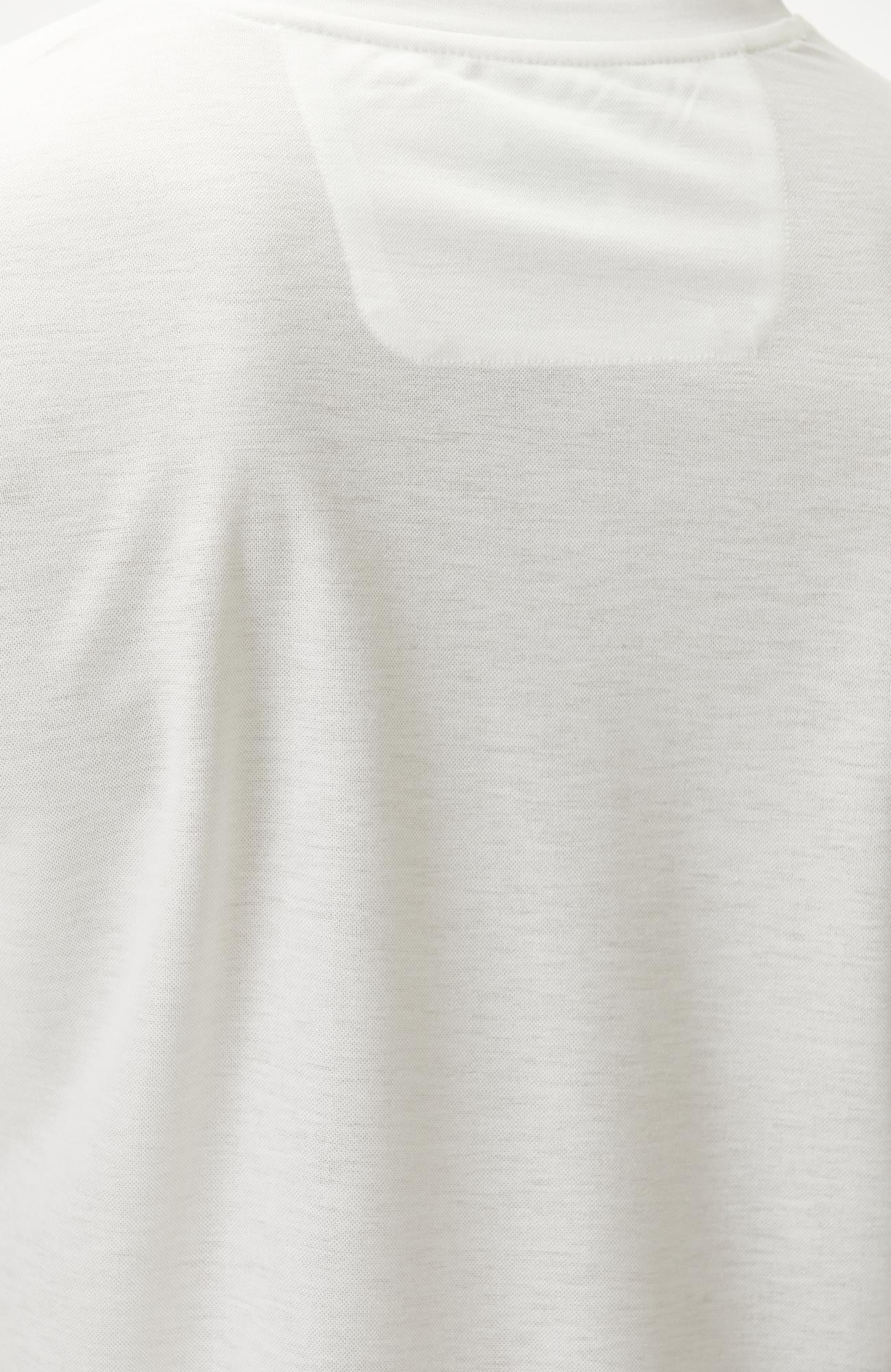 Network Erkek Comfort Fit Kırık Beyaz Bisiklet Yaka T-shirt