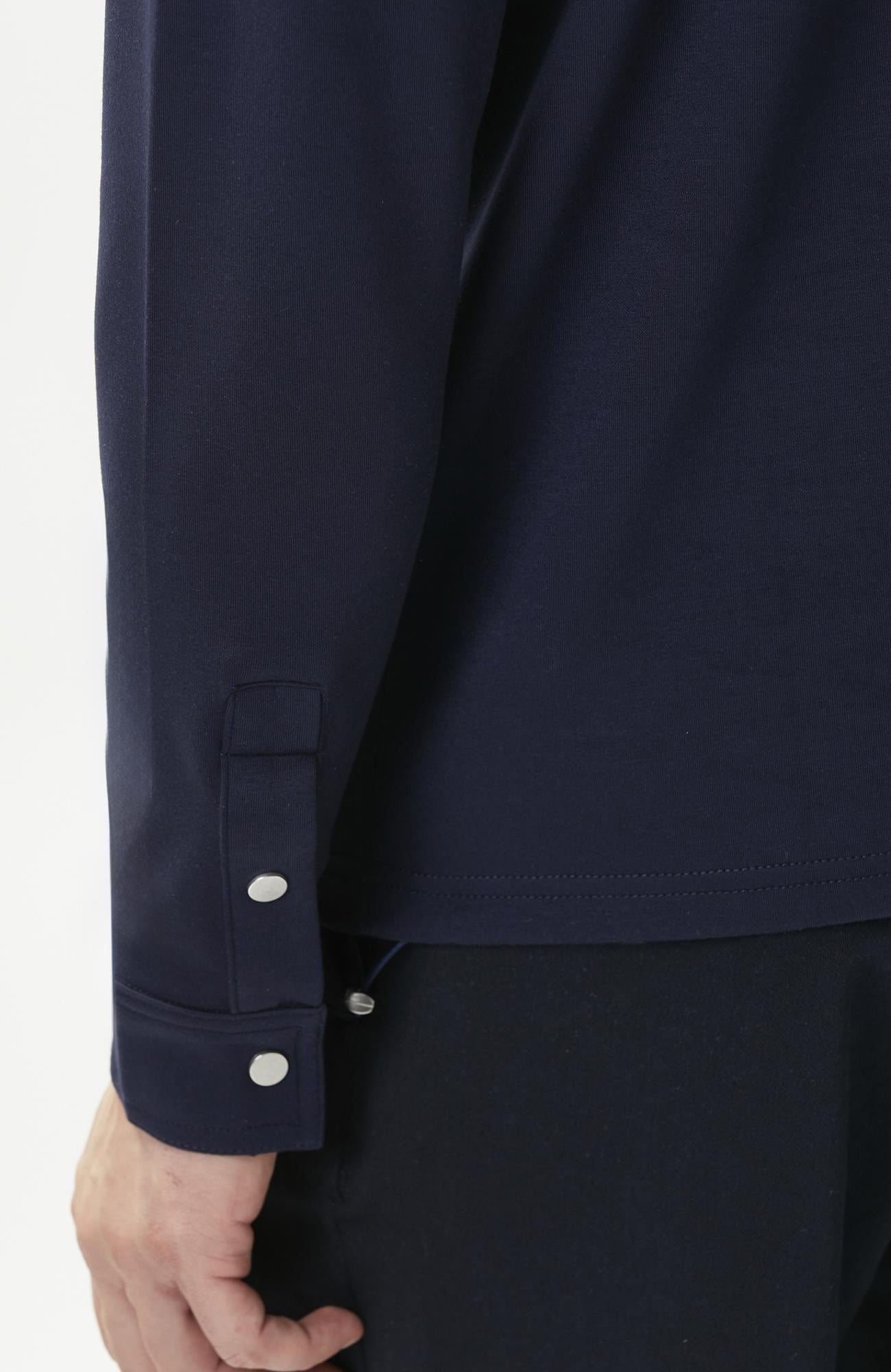 Network Erkek Lacivert Dik Yaka Sweatshirt