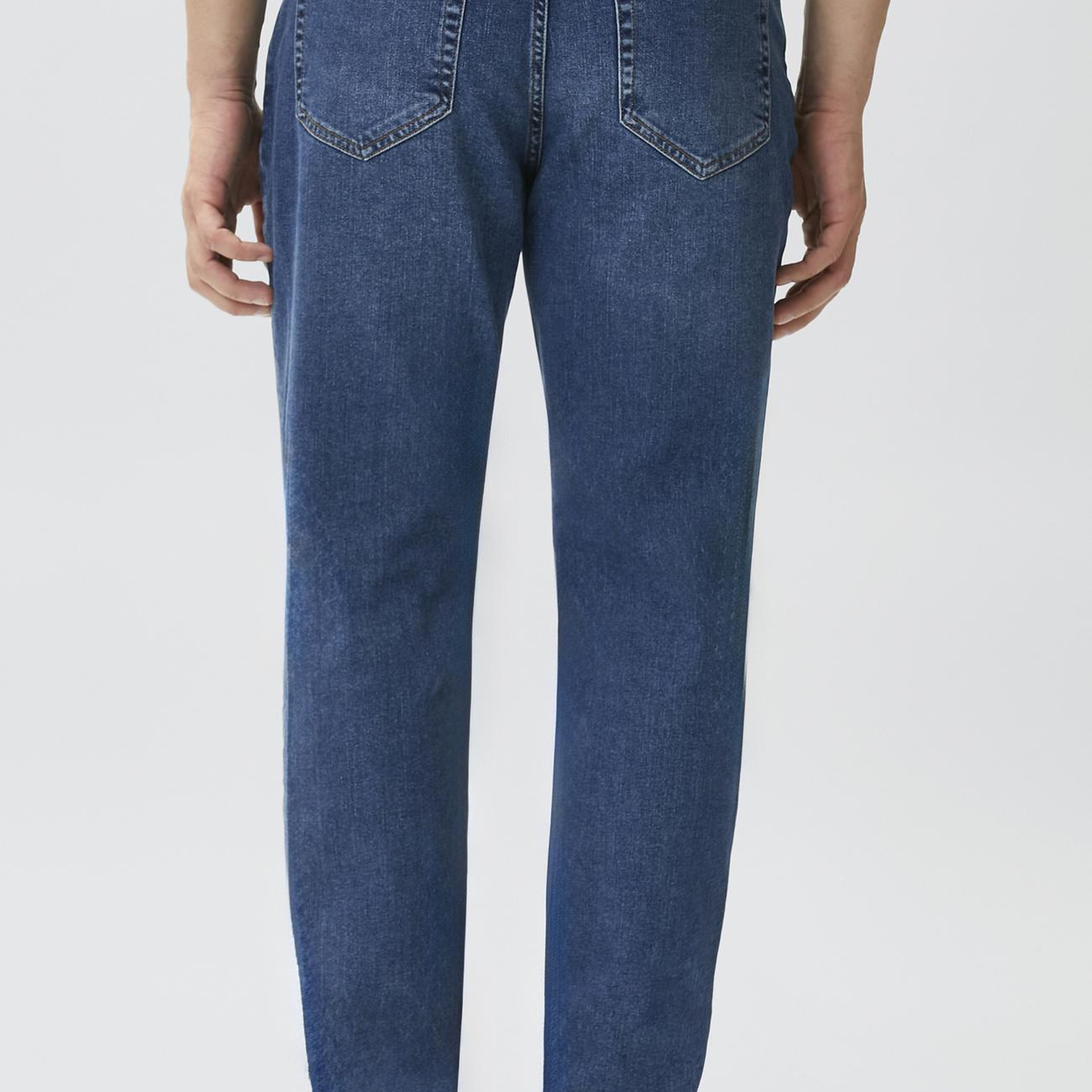 Network Erkek Mavi Denim Pantolon