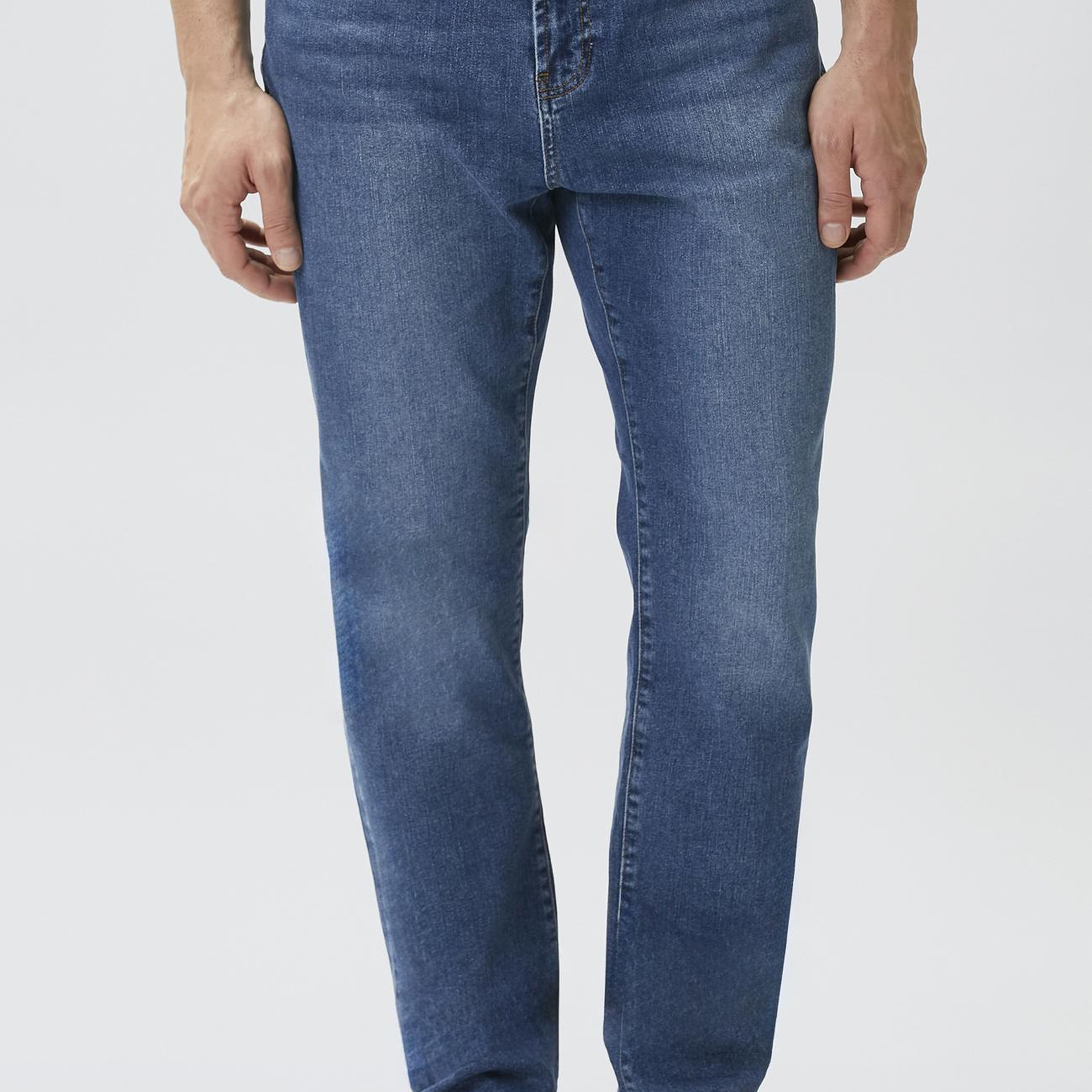 Network Erkek Mavi Denim Pantolon