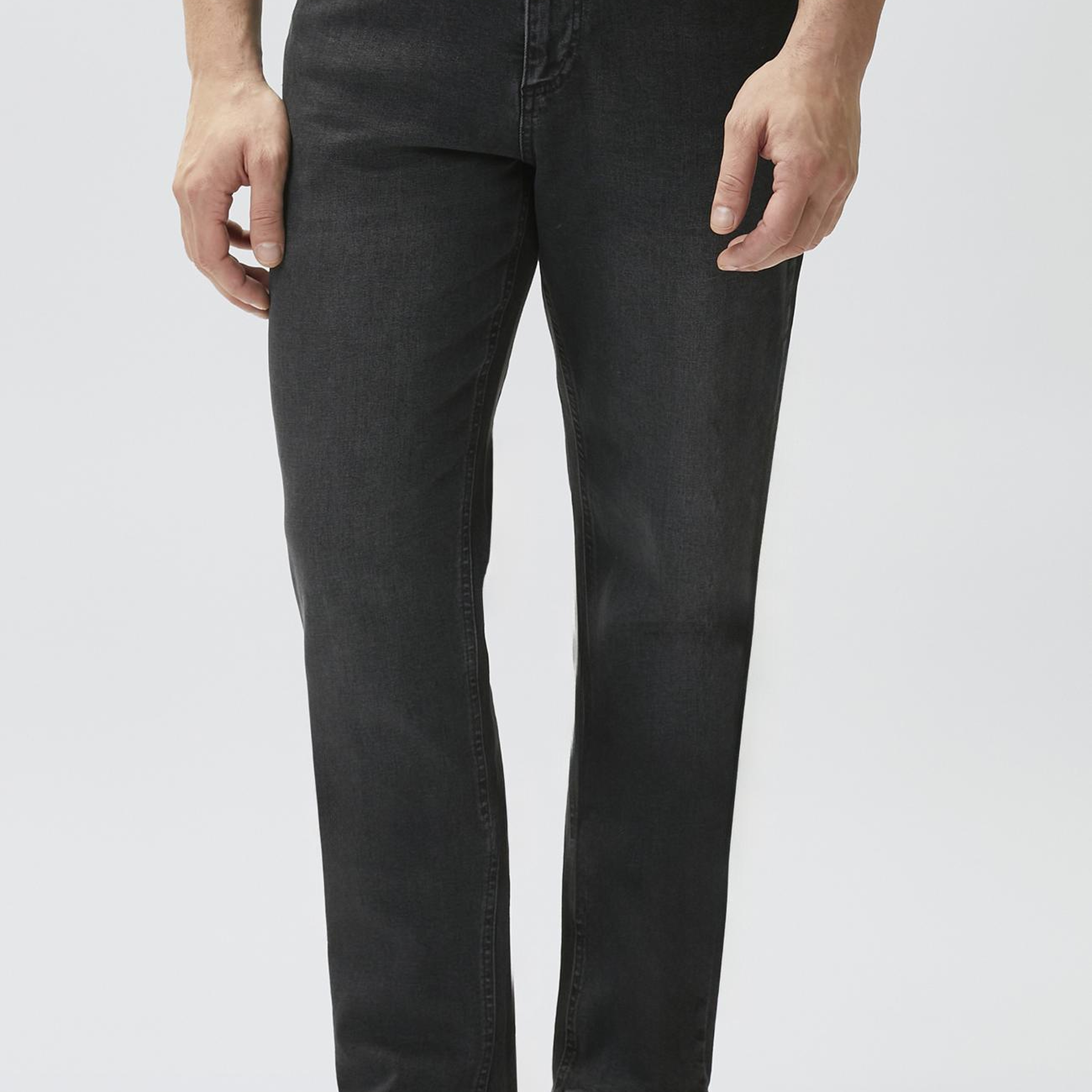 Network Erkek Slim Fit Antrasit 5 Cepli Denim Pantolon