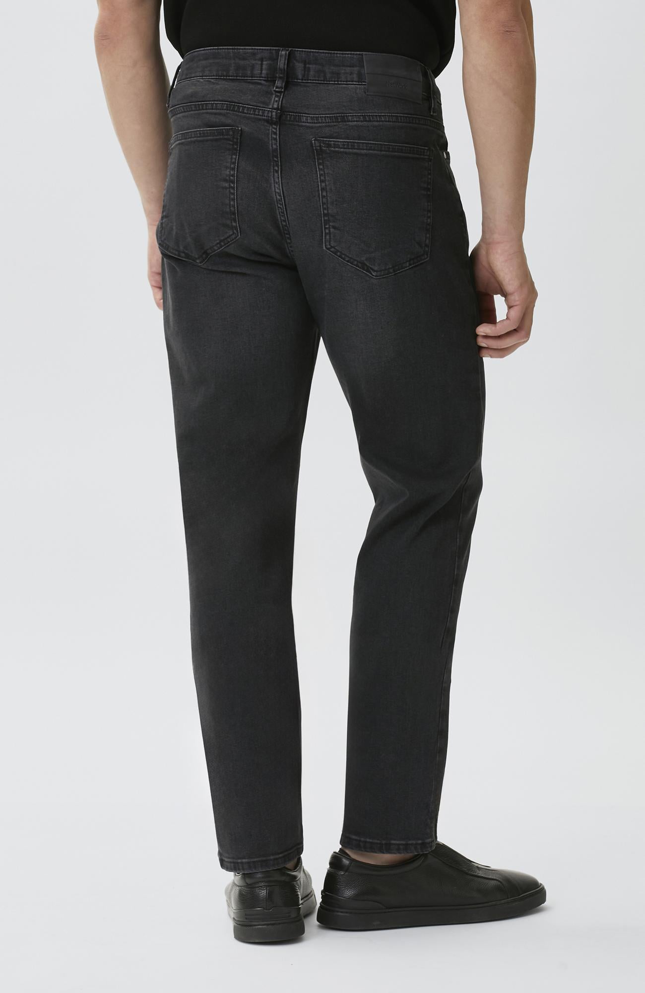 Network Erkek Slim Fit Antrasit 5 Cepli Denim Pantolon