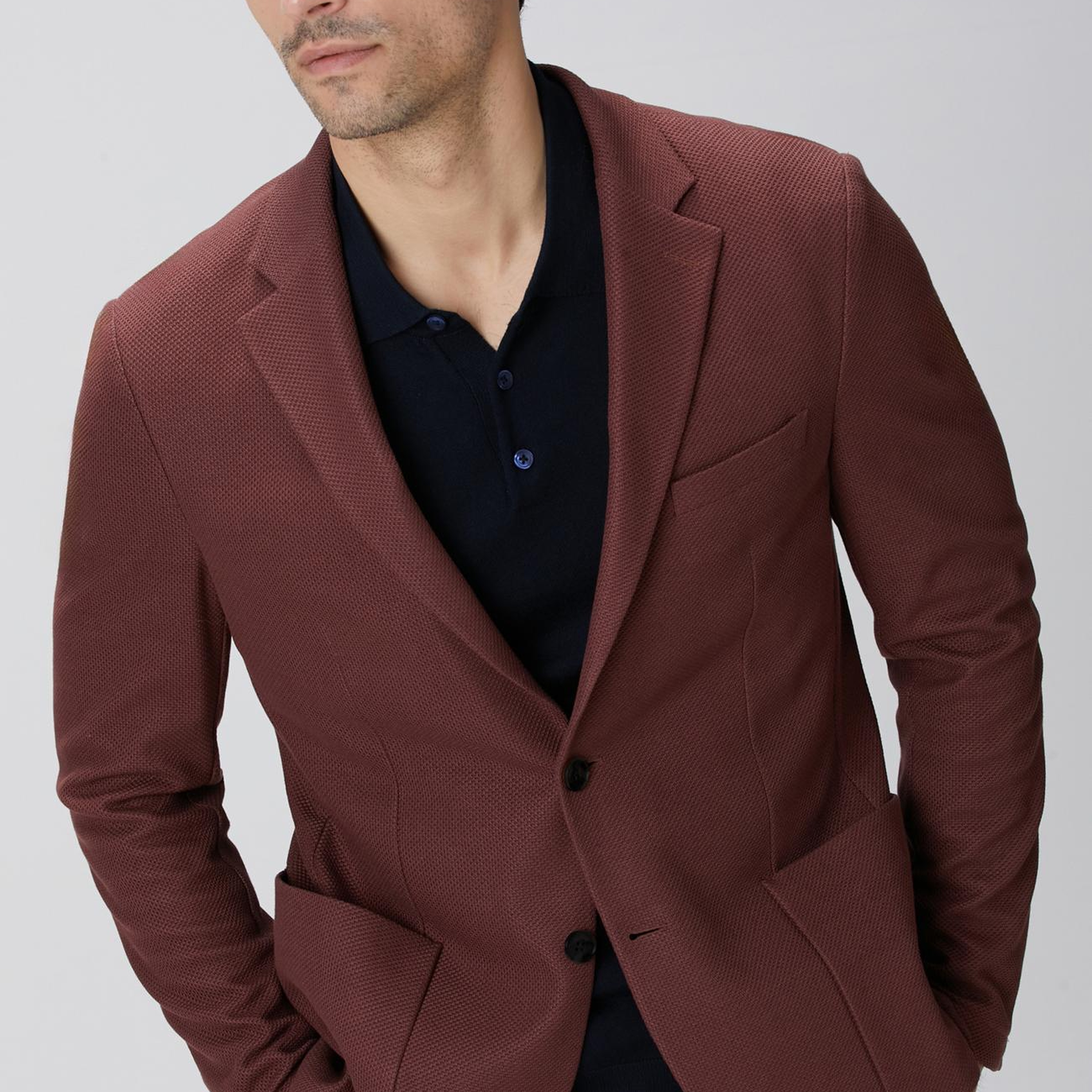 Network Erkek Tarçın Slim Fit Ceket