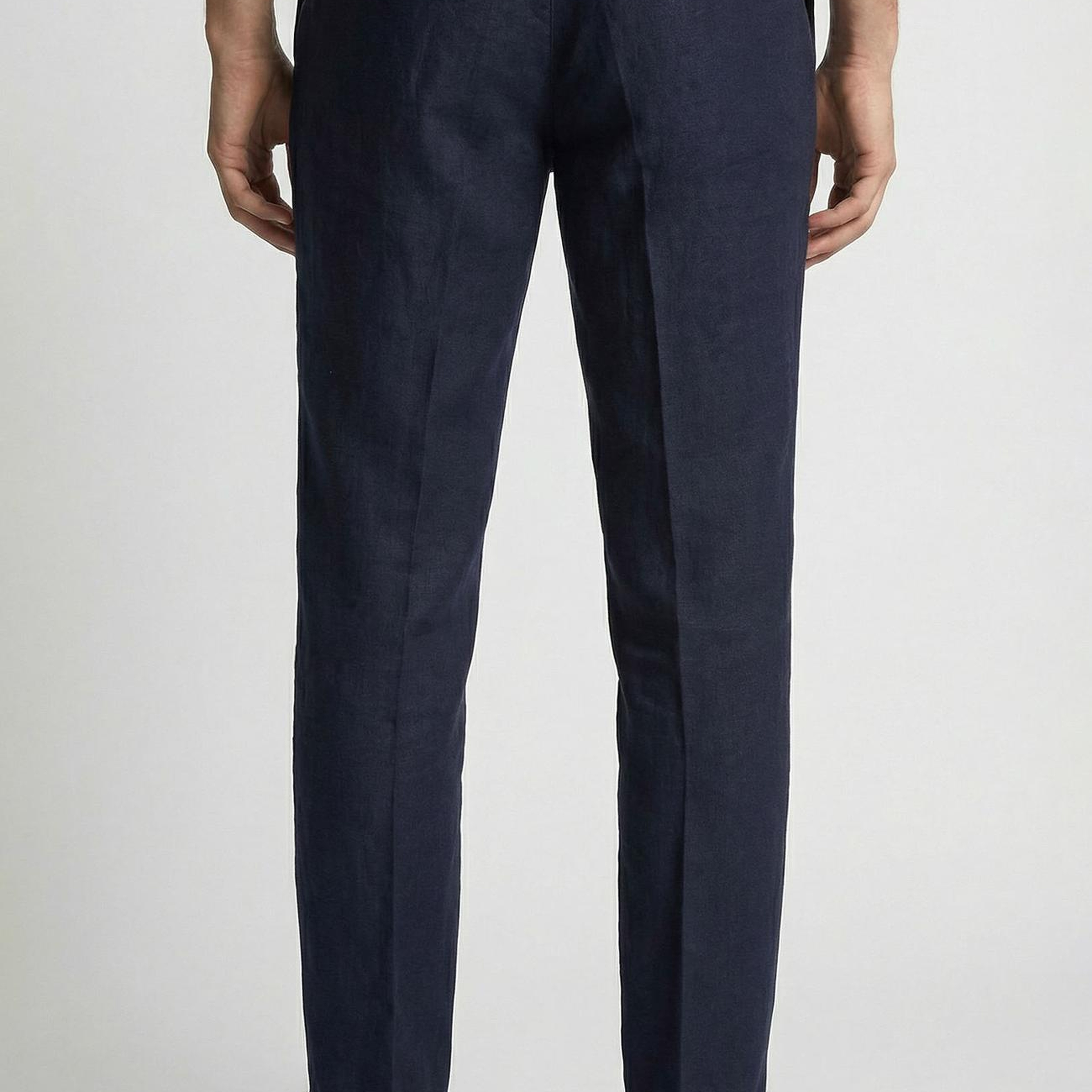 Network Erkek Lacivert Keten Jogger Pantolon