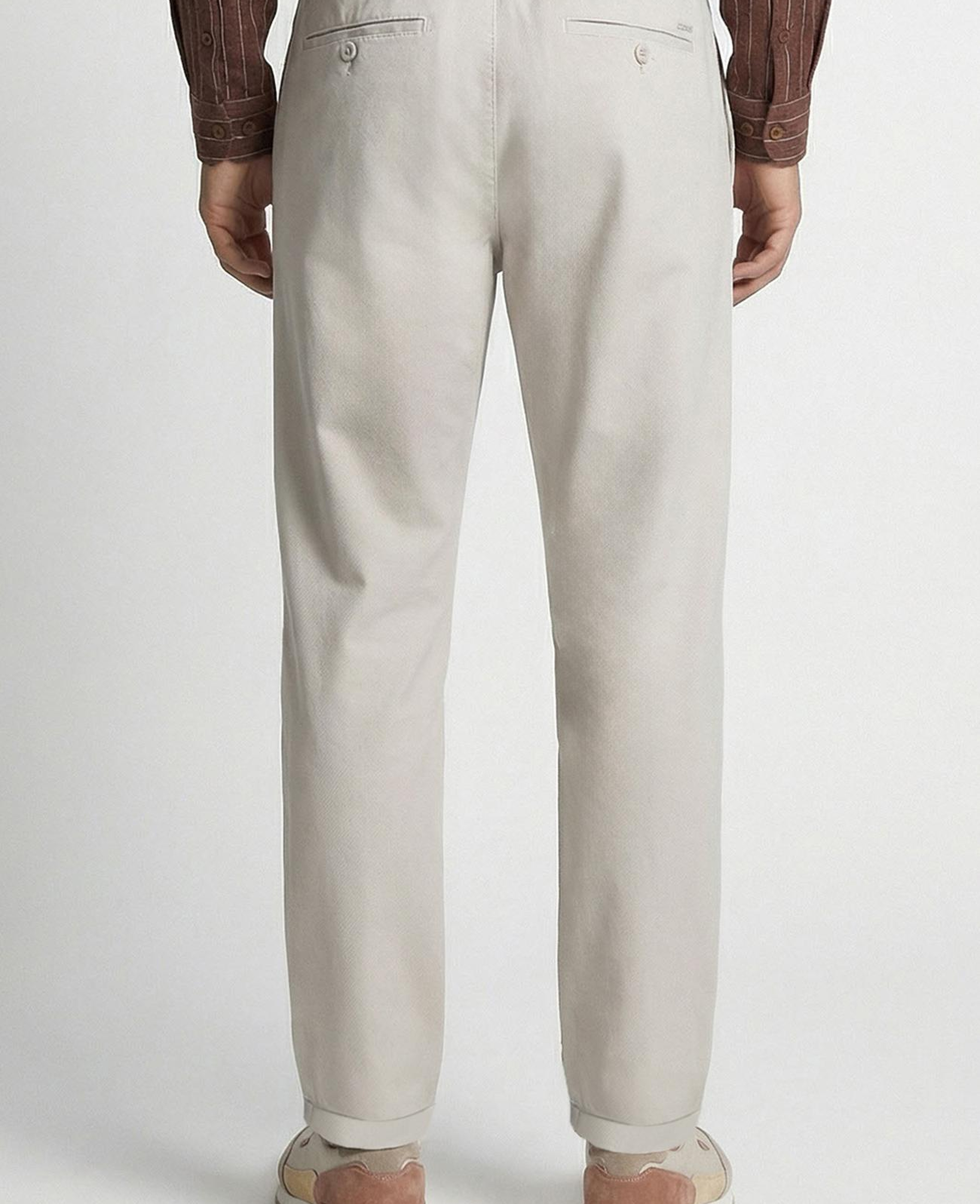Network Erkek Taş Diyagonal Desenli Jogger Pantolon