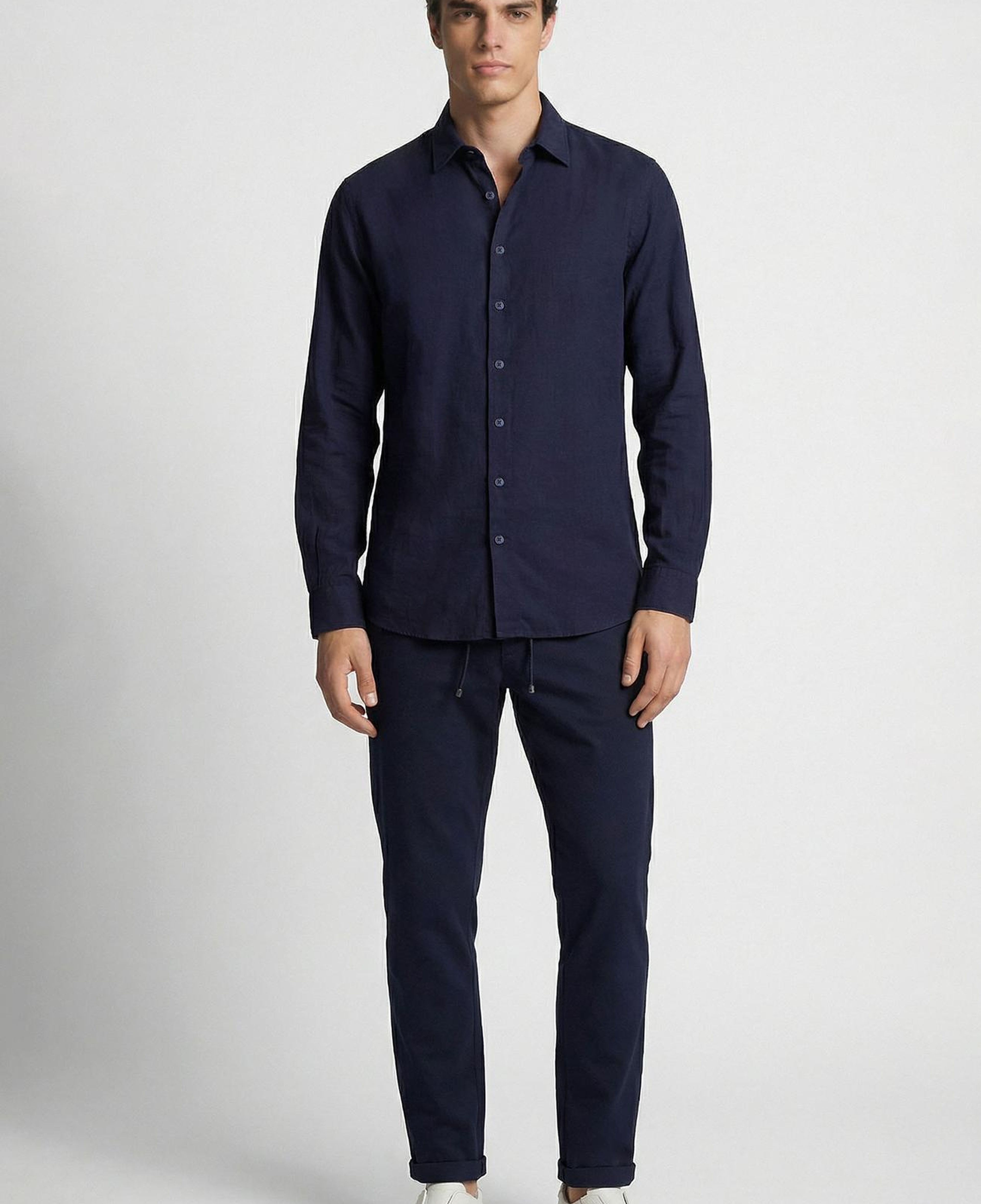 Network Erkek Lacivert Jogger Pantolon