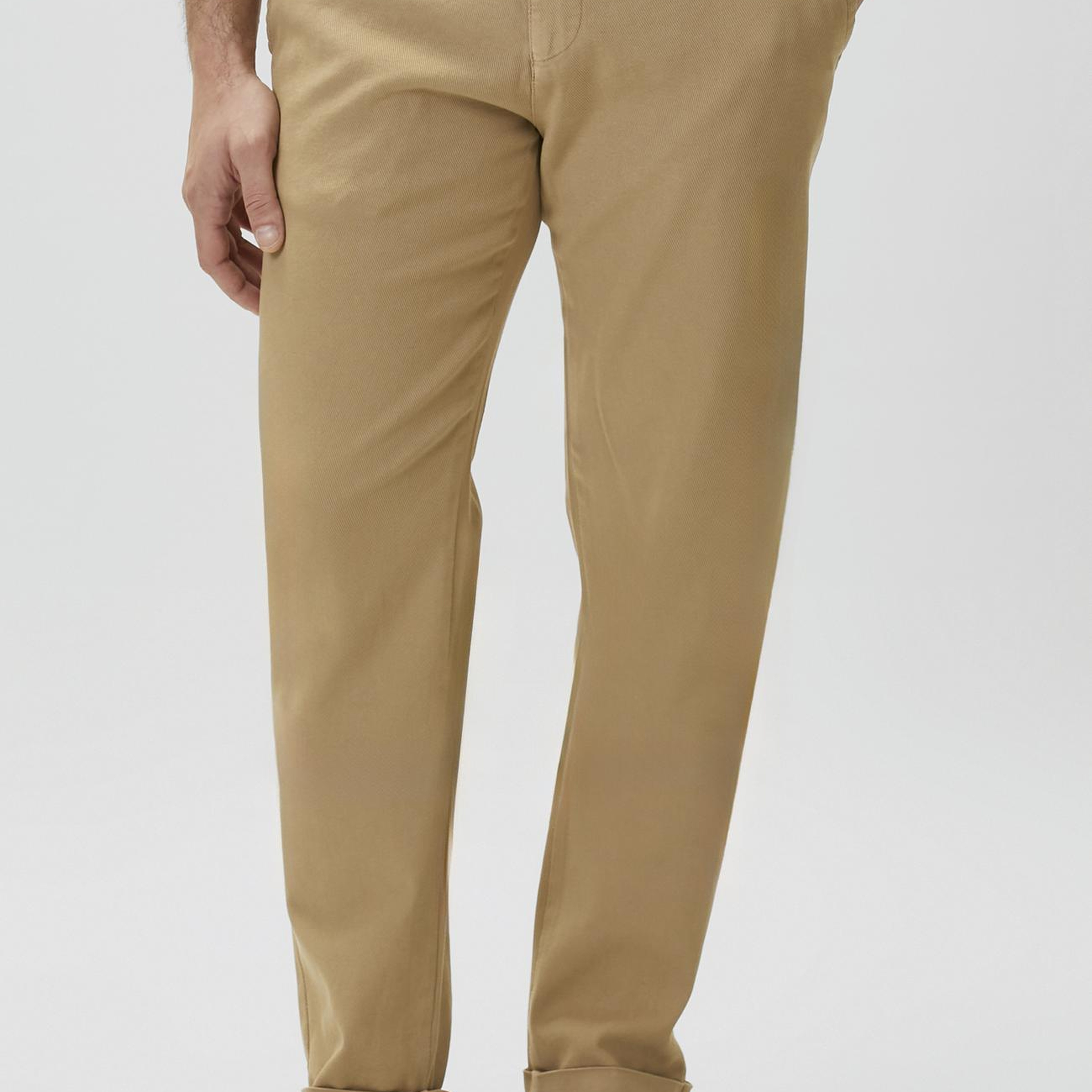 Network Erkek Camel Diyagonal Jogger Pantolon