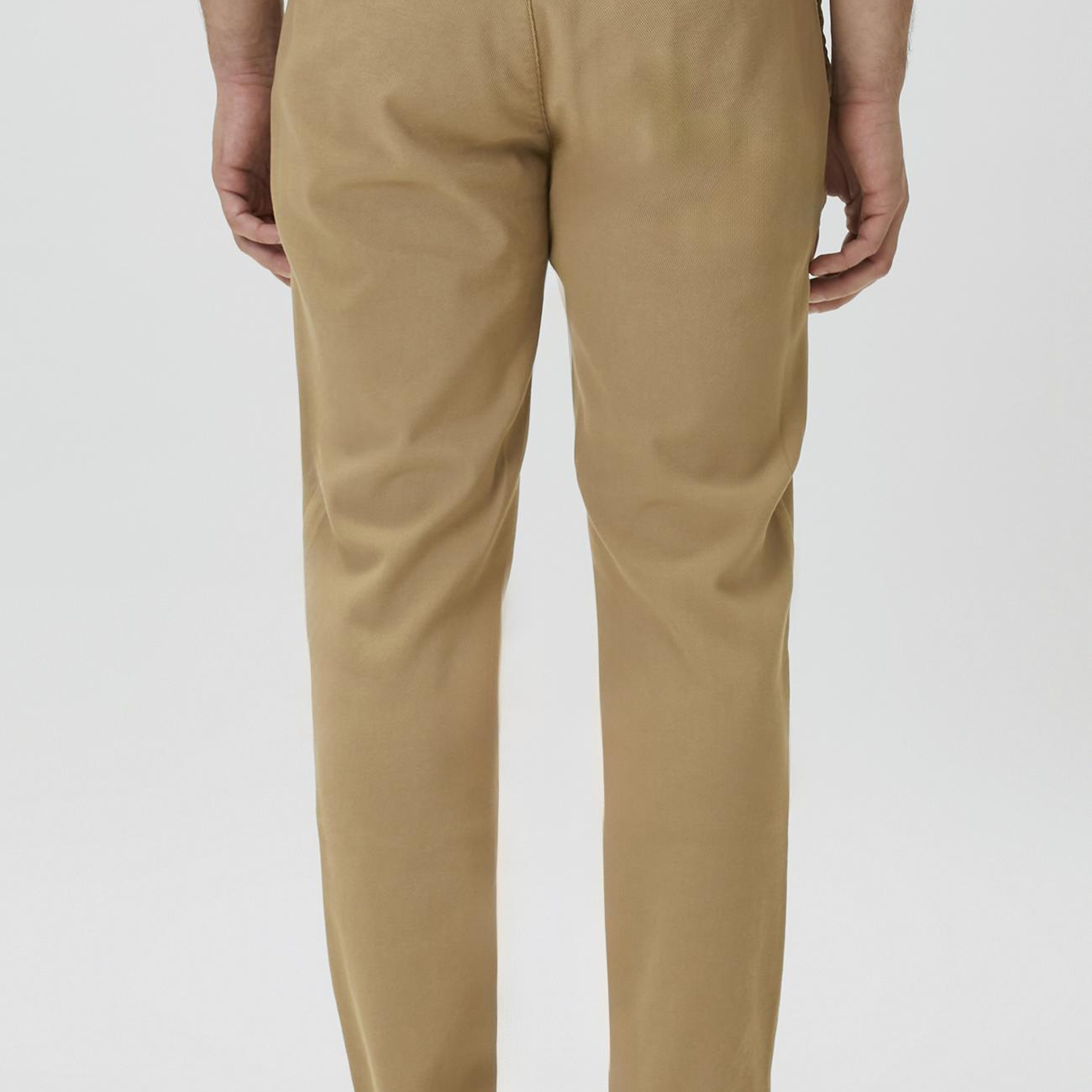 Network Erkek Camel Diyagonal Jogger Pantolon