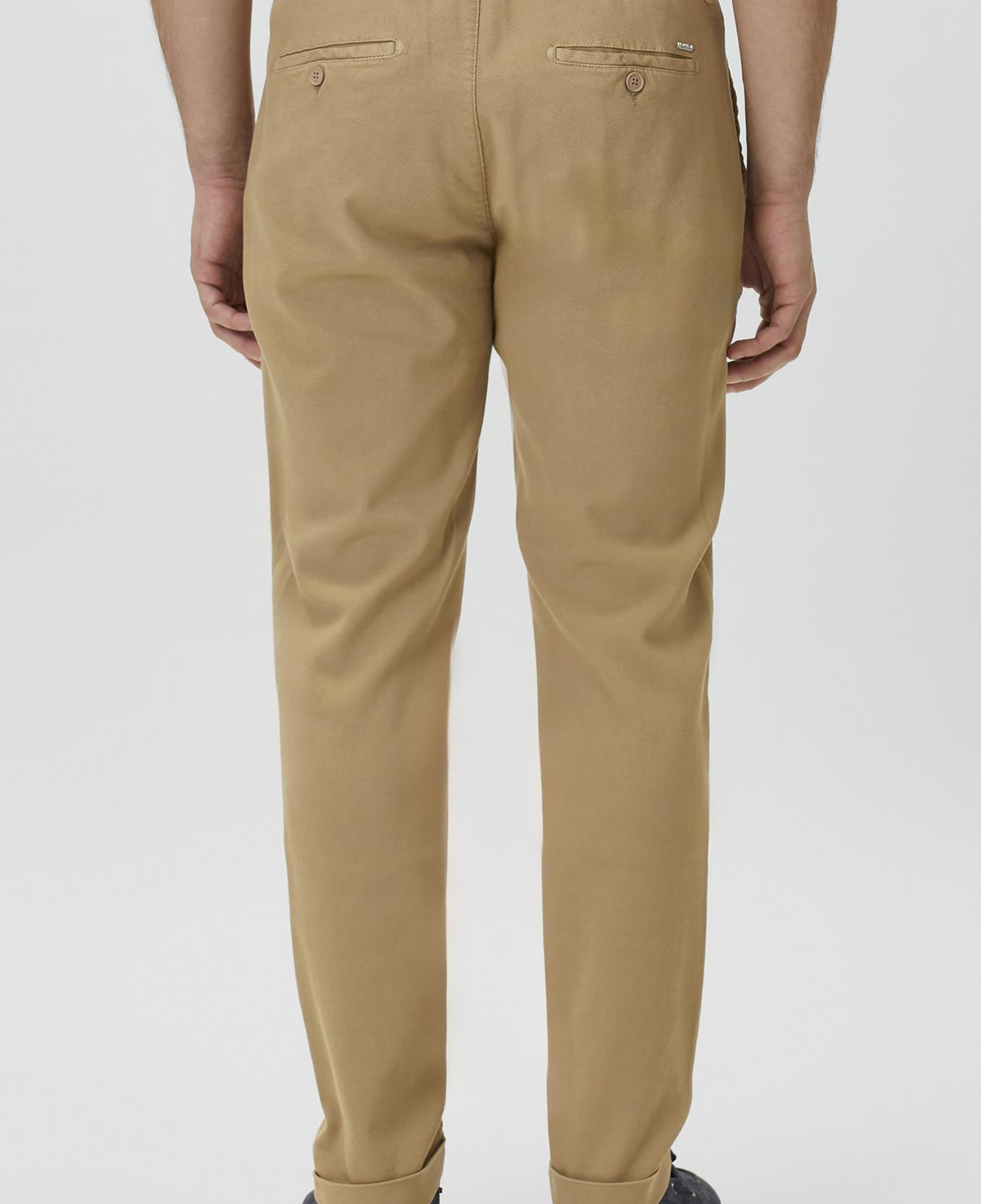 Network Erkek Camel Diyagonal Jogger Pantolon