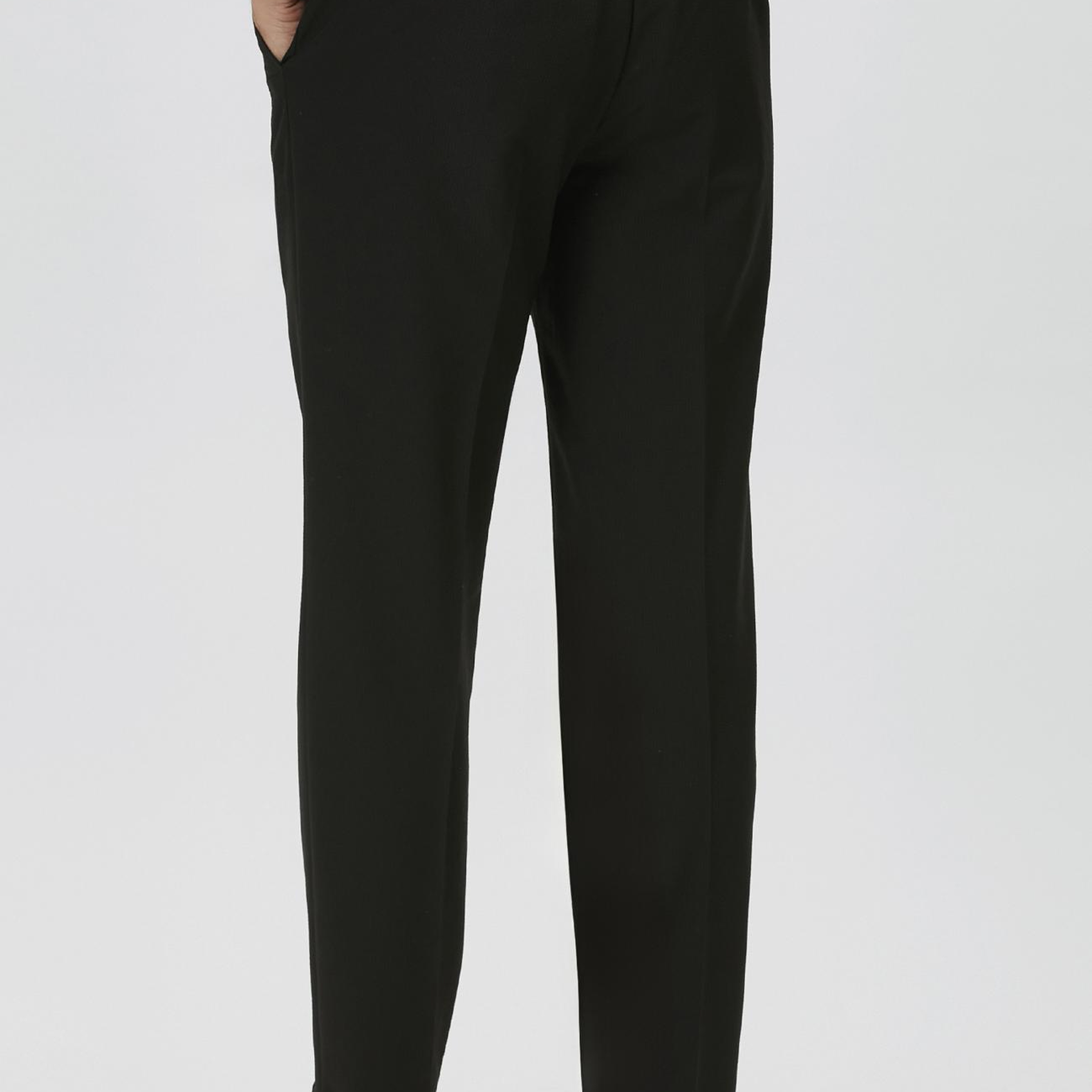 Network Erkek N-Tech Siyah Gofreli Jogger Pantolon