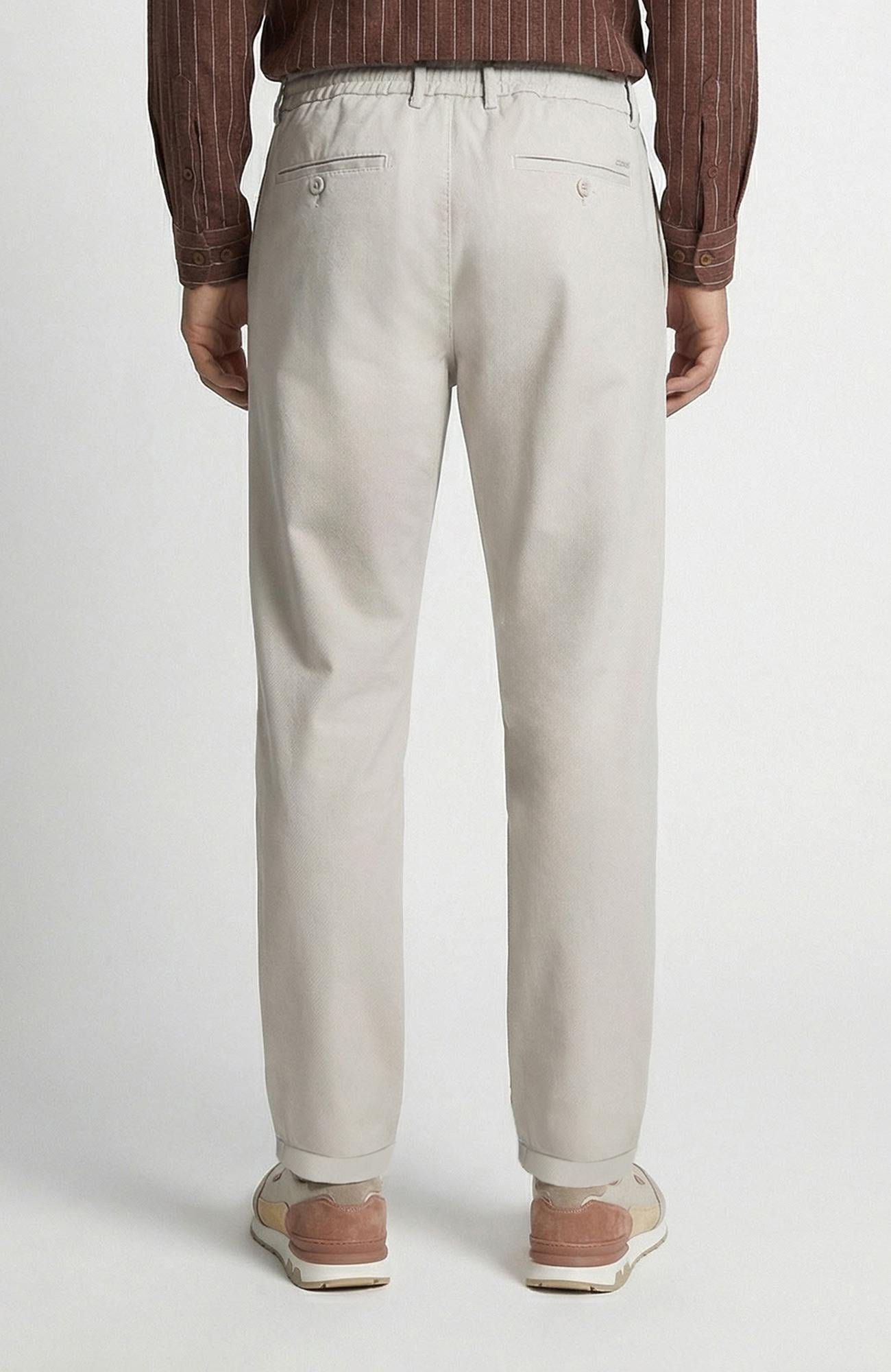 Network Erkek Taş Diyagonal Desenli Jogger Pantolon