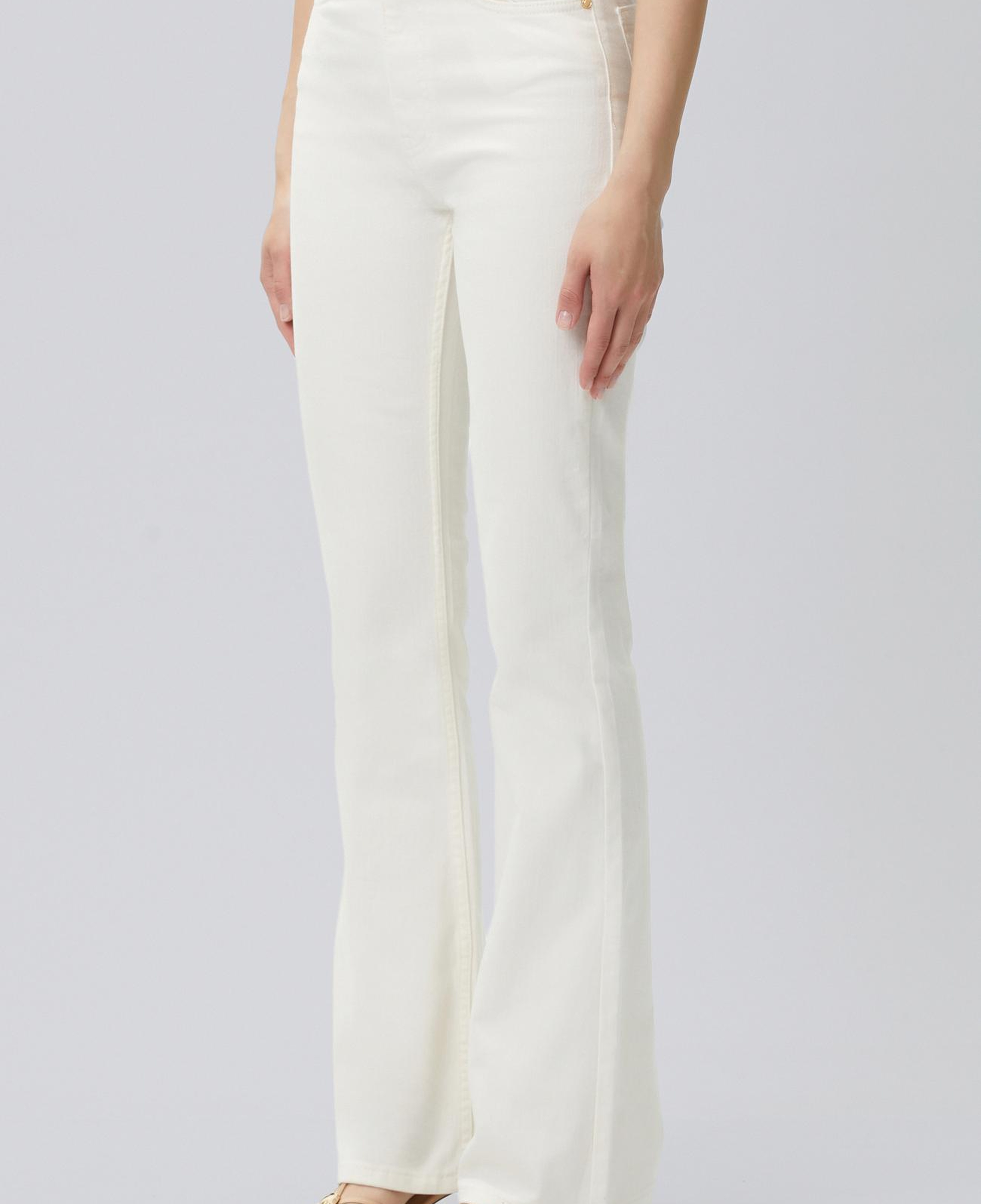 Network Kadın Flare Denim Pantolon