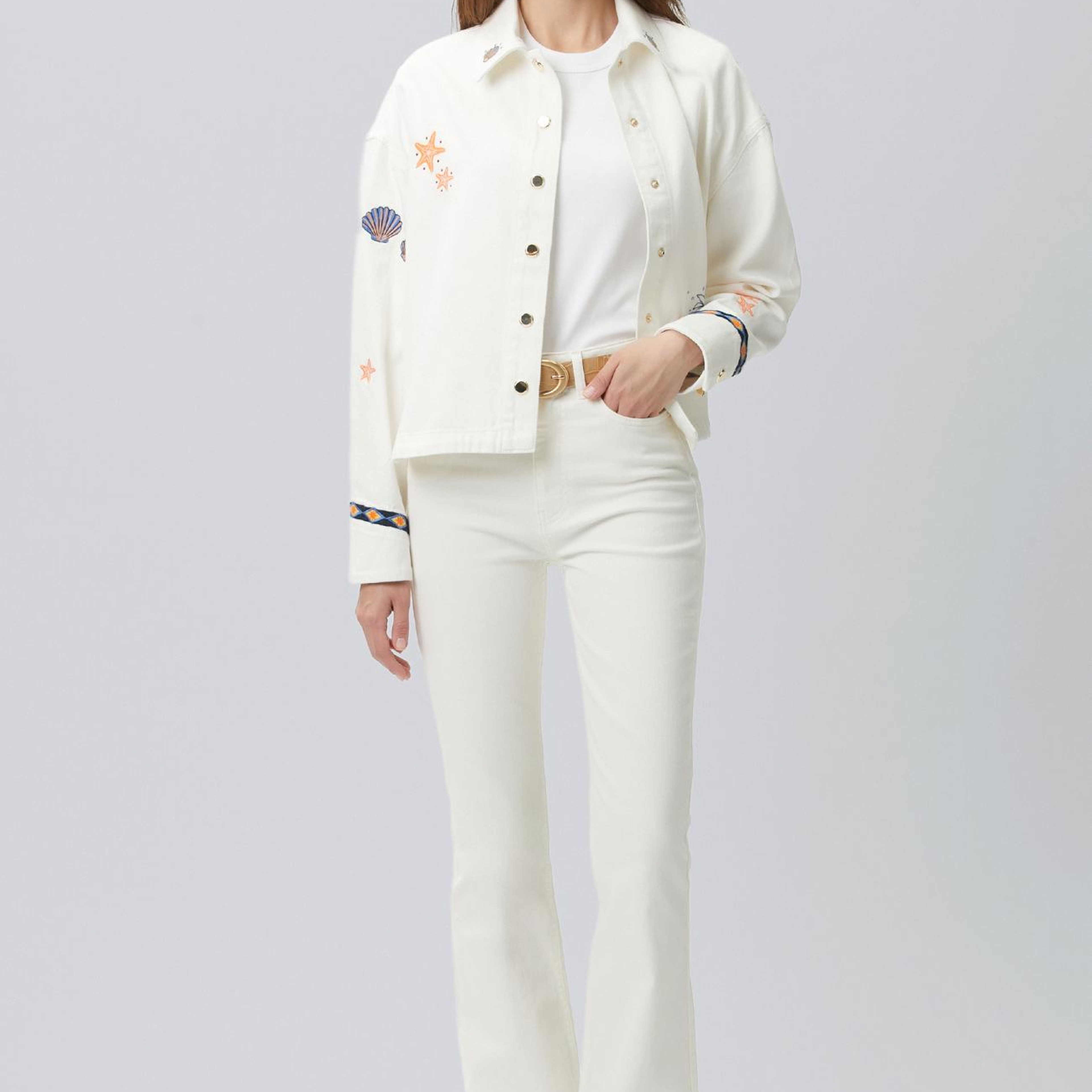 Network Kadın Flare Denim Pantolon