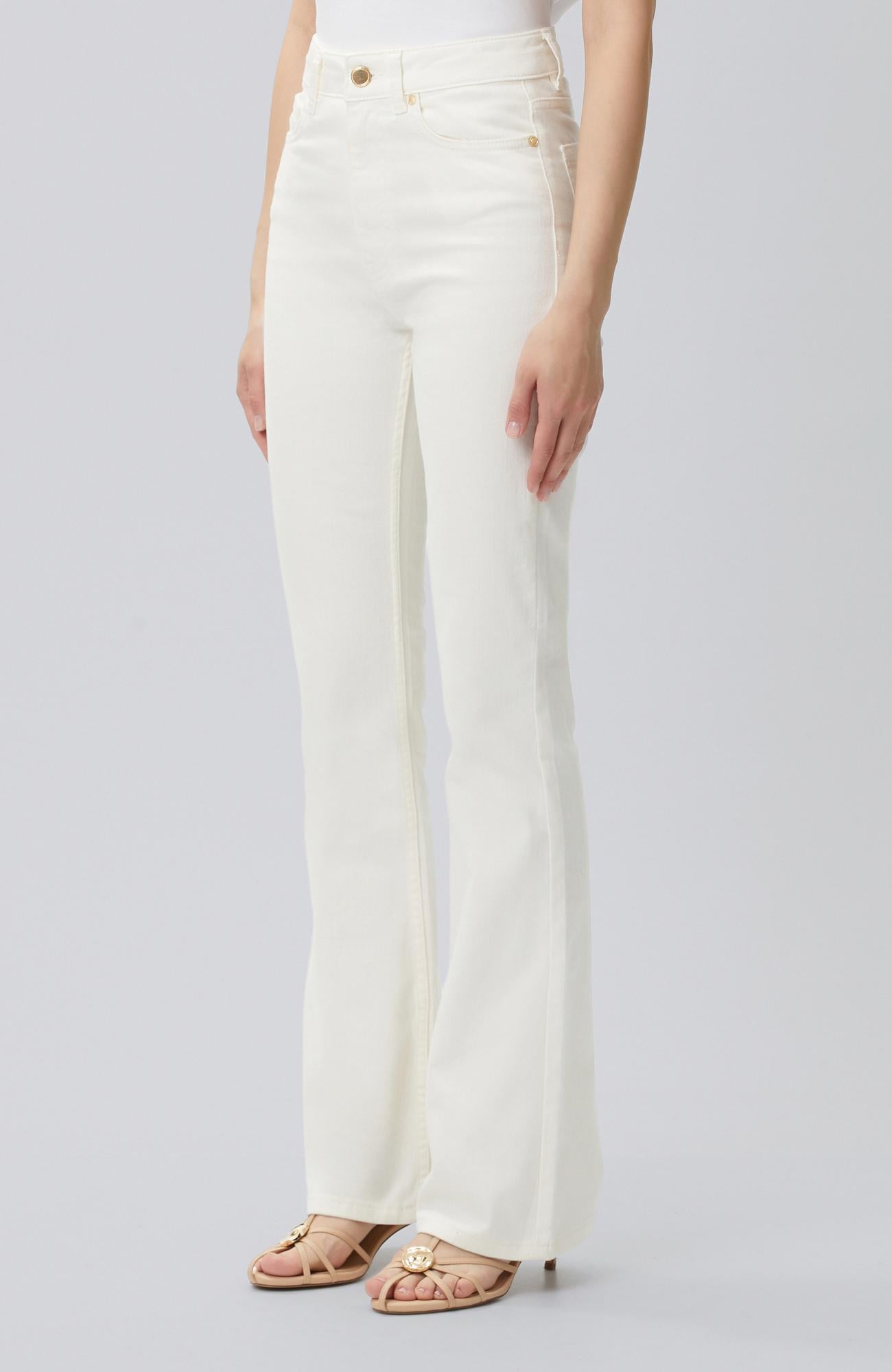 Network Kadın Flare Denim Pantolon