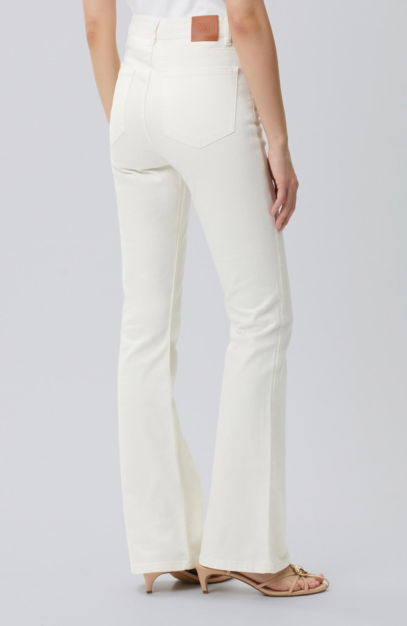 Network Kadın Flare Denim Pantolon