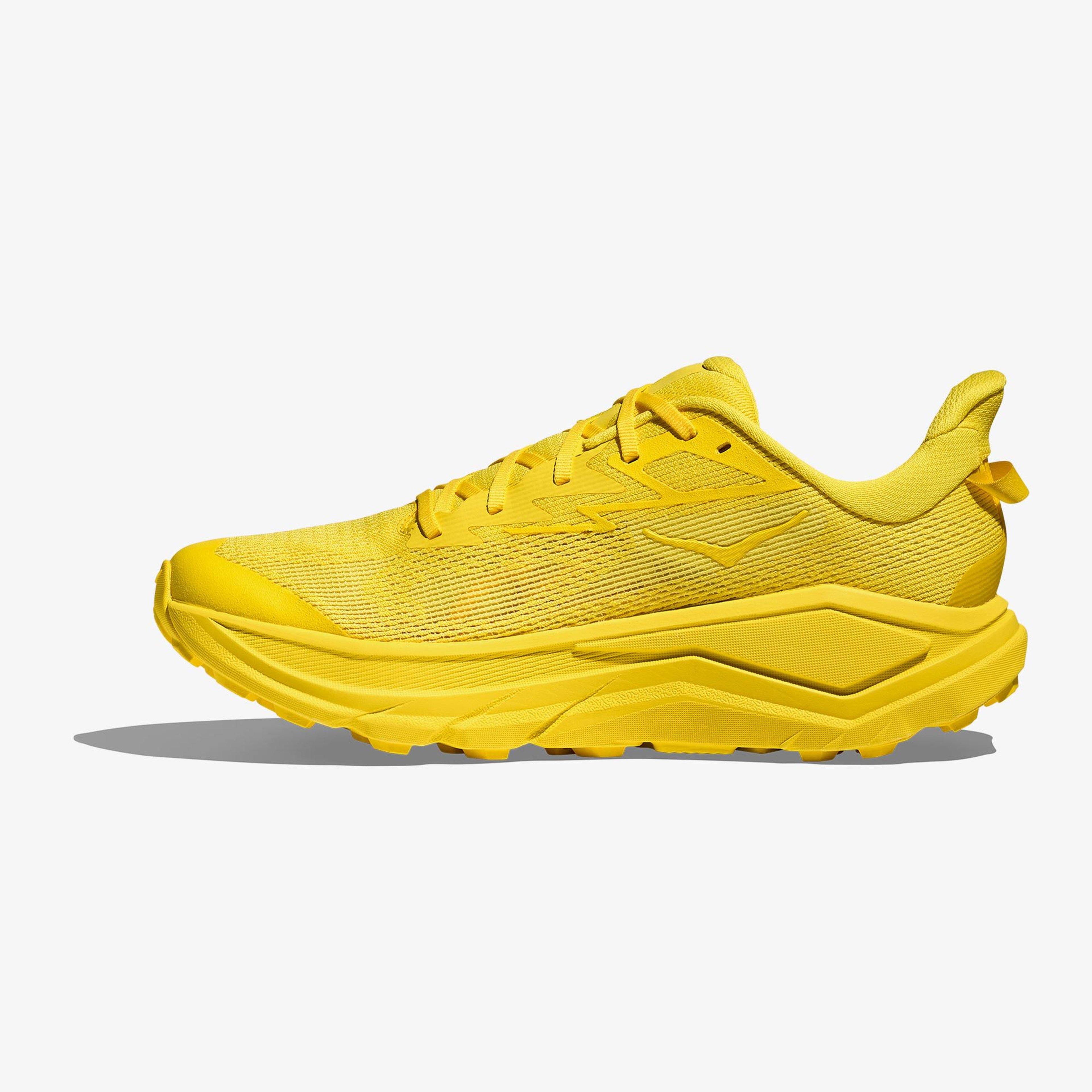 Hoka Challenger 8 Erkek Sarı Arazi Koşu Ayakkabısı