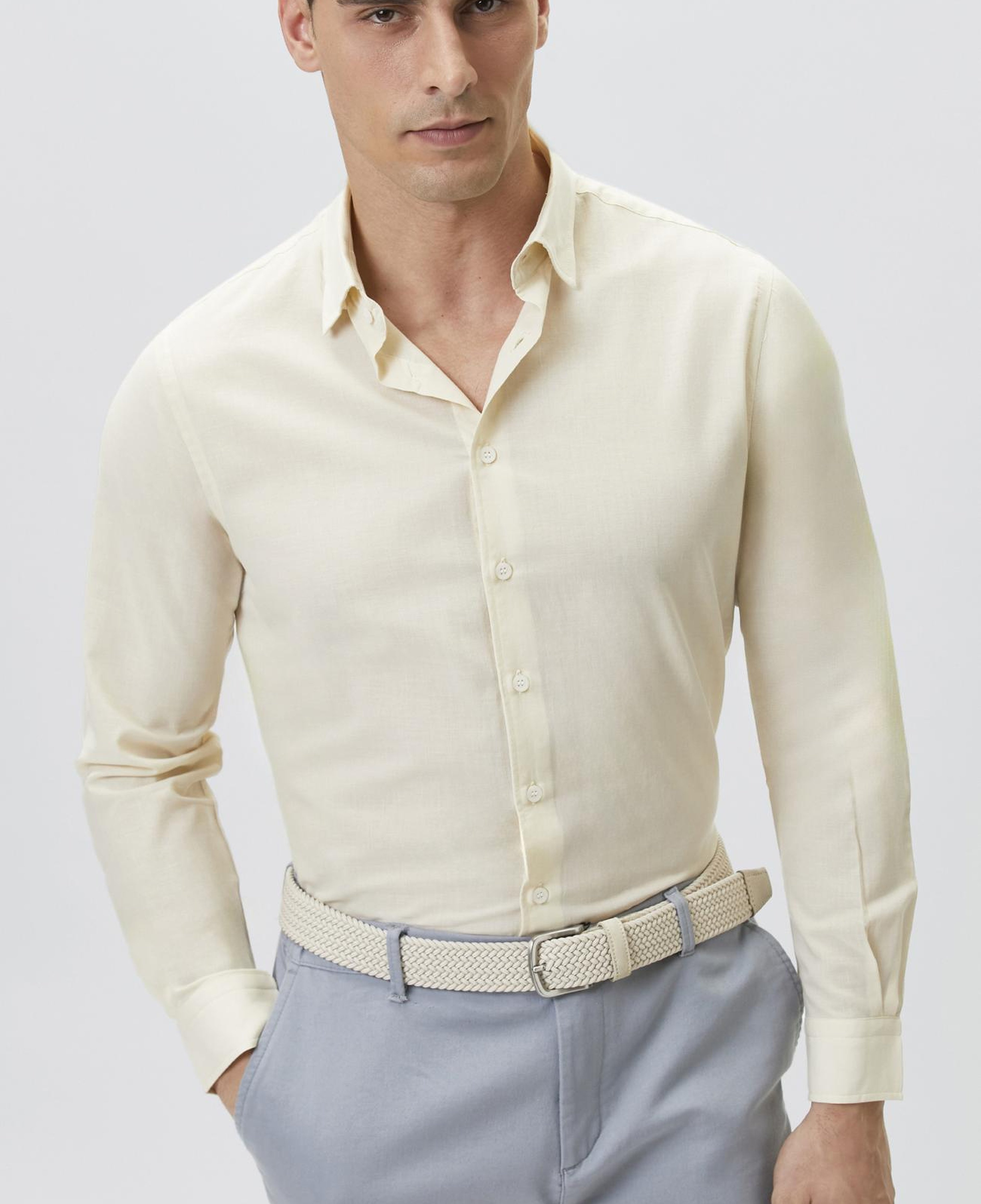Network Erkek Slim Fit Cotton Gömlek
