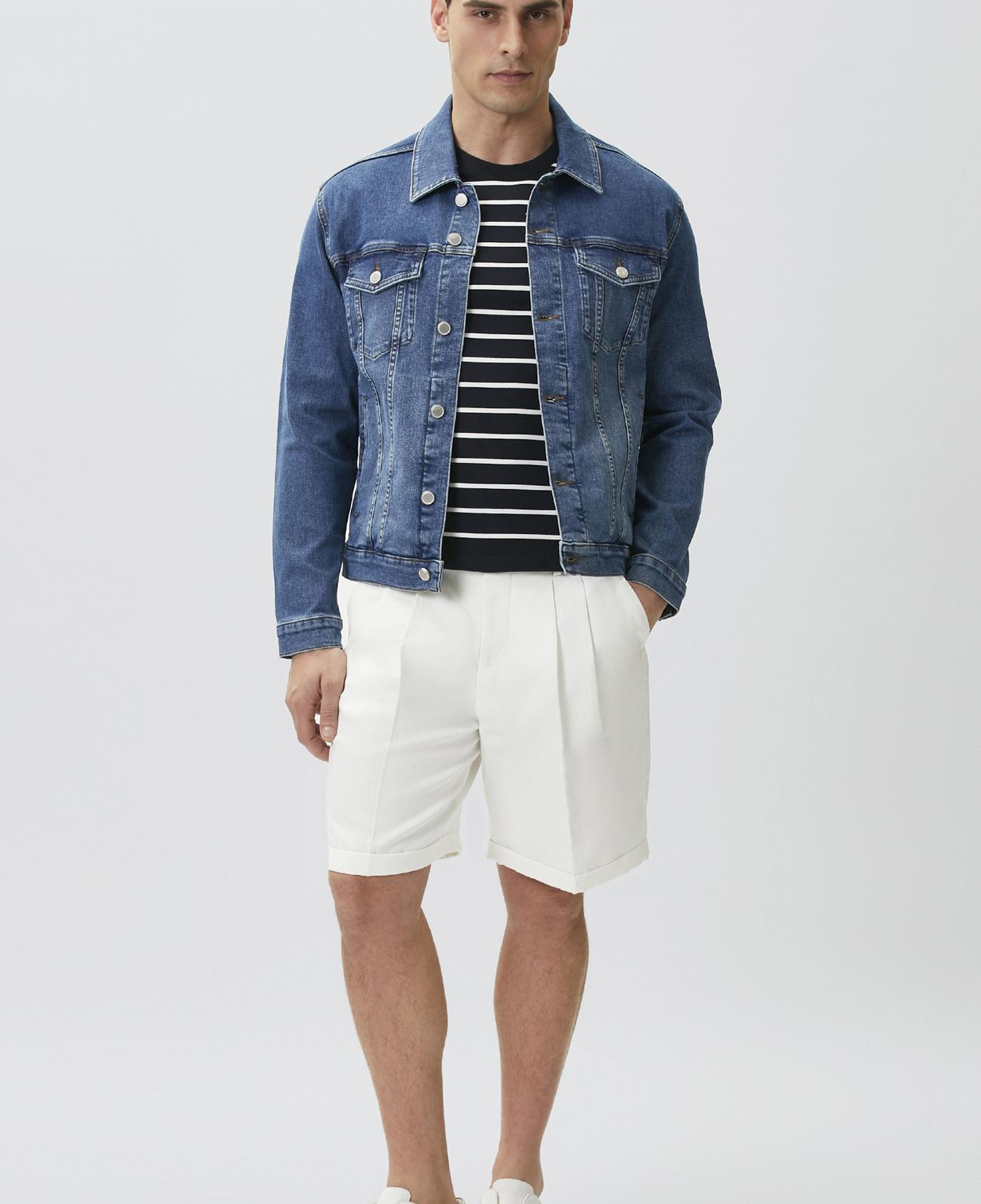 Network Erkek Lacivert Denim Mont