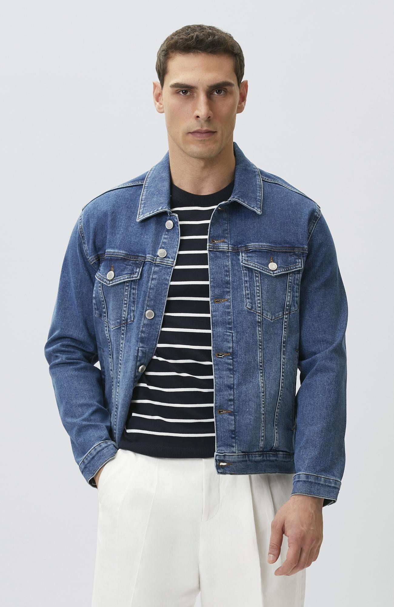 Network Erkek Lacivert Denim Mont