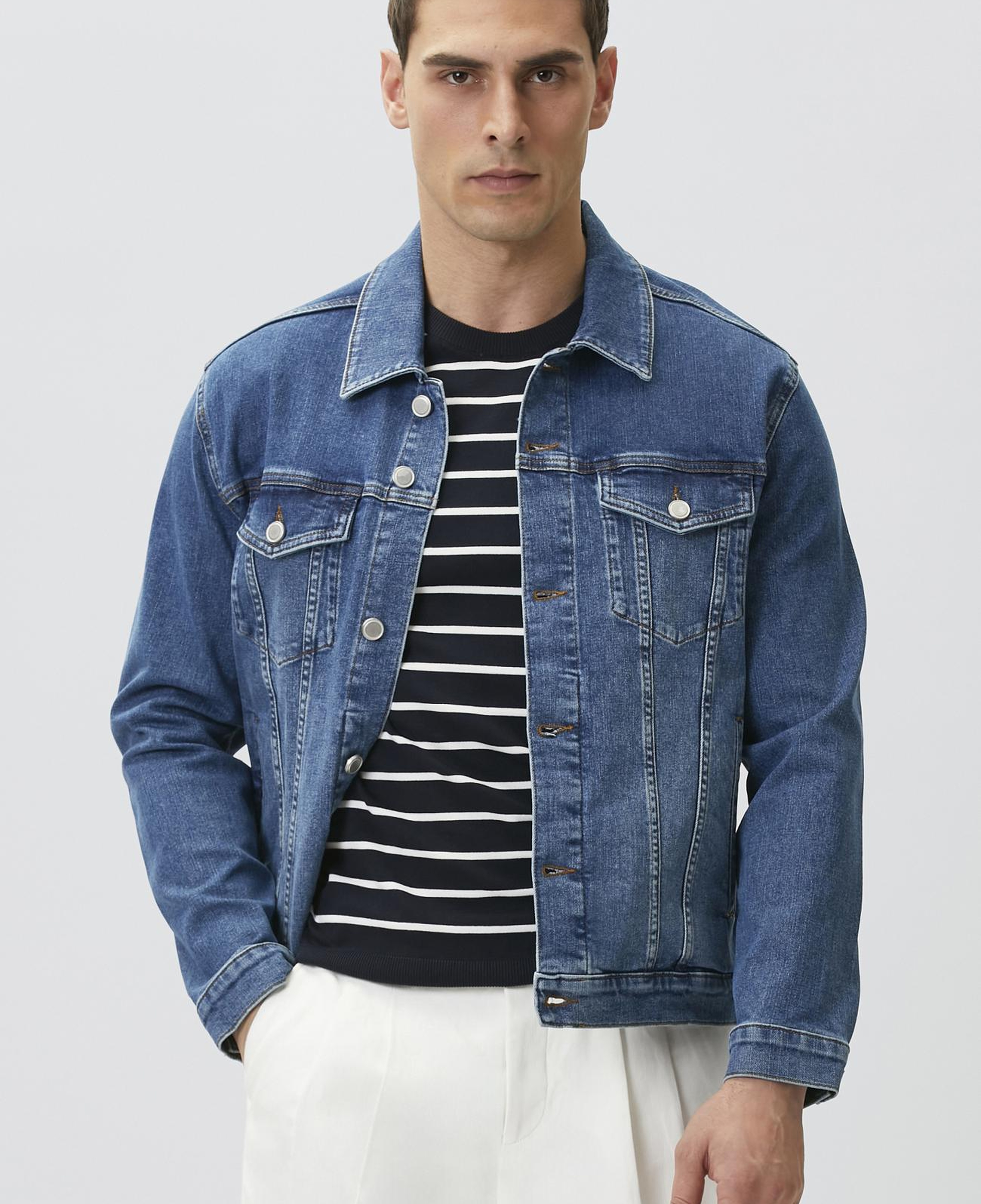 Network Erkek Lacivert Denim Mont