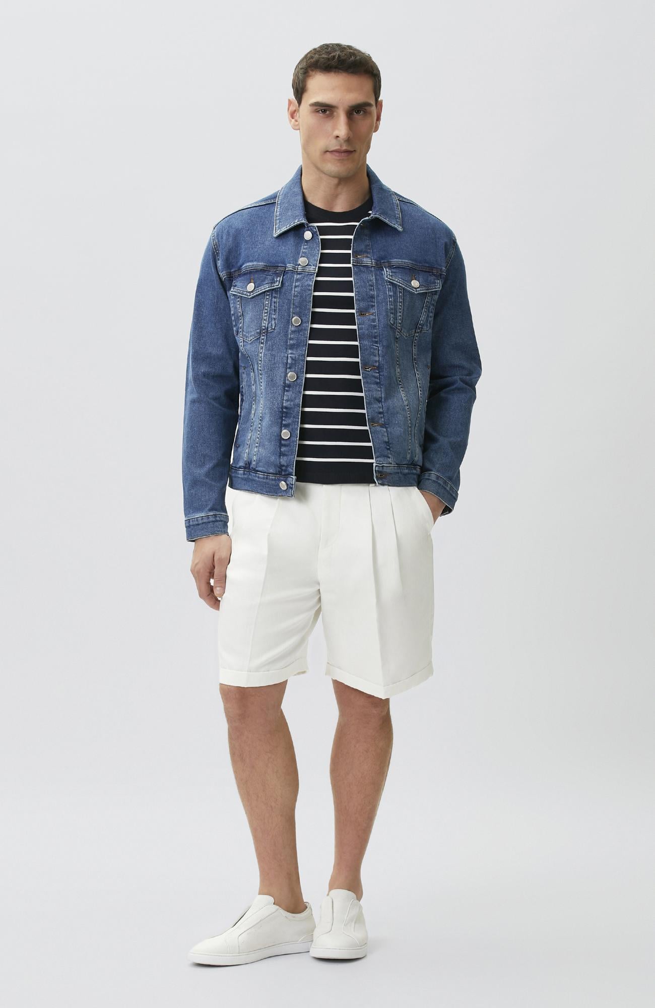 Network Erkek Lacivert Denim Mont