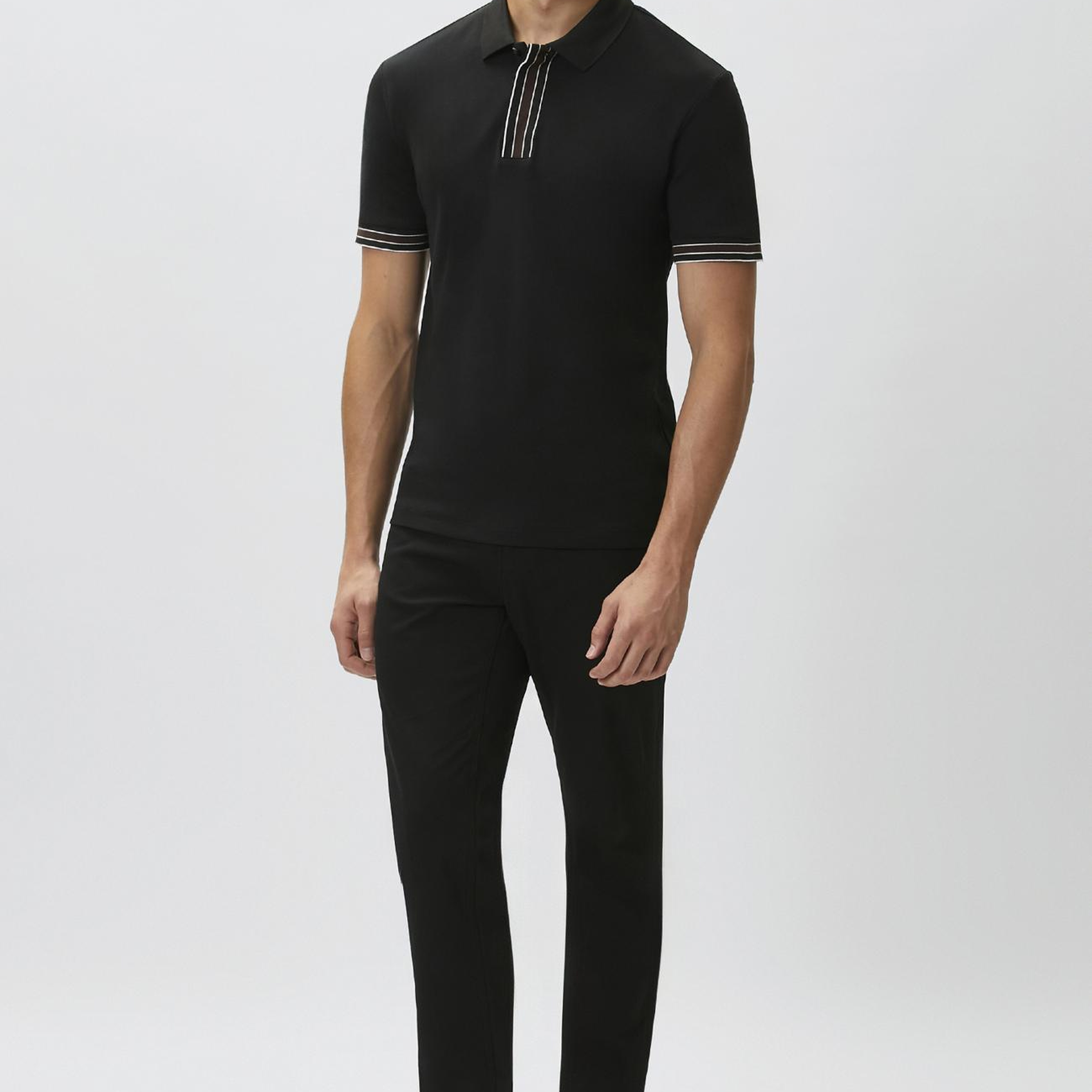 Network Erkek Siyah Casual Pantolon