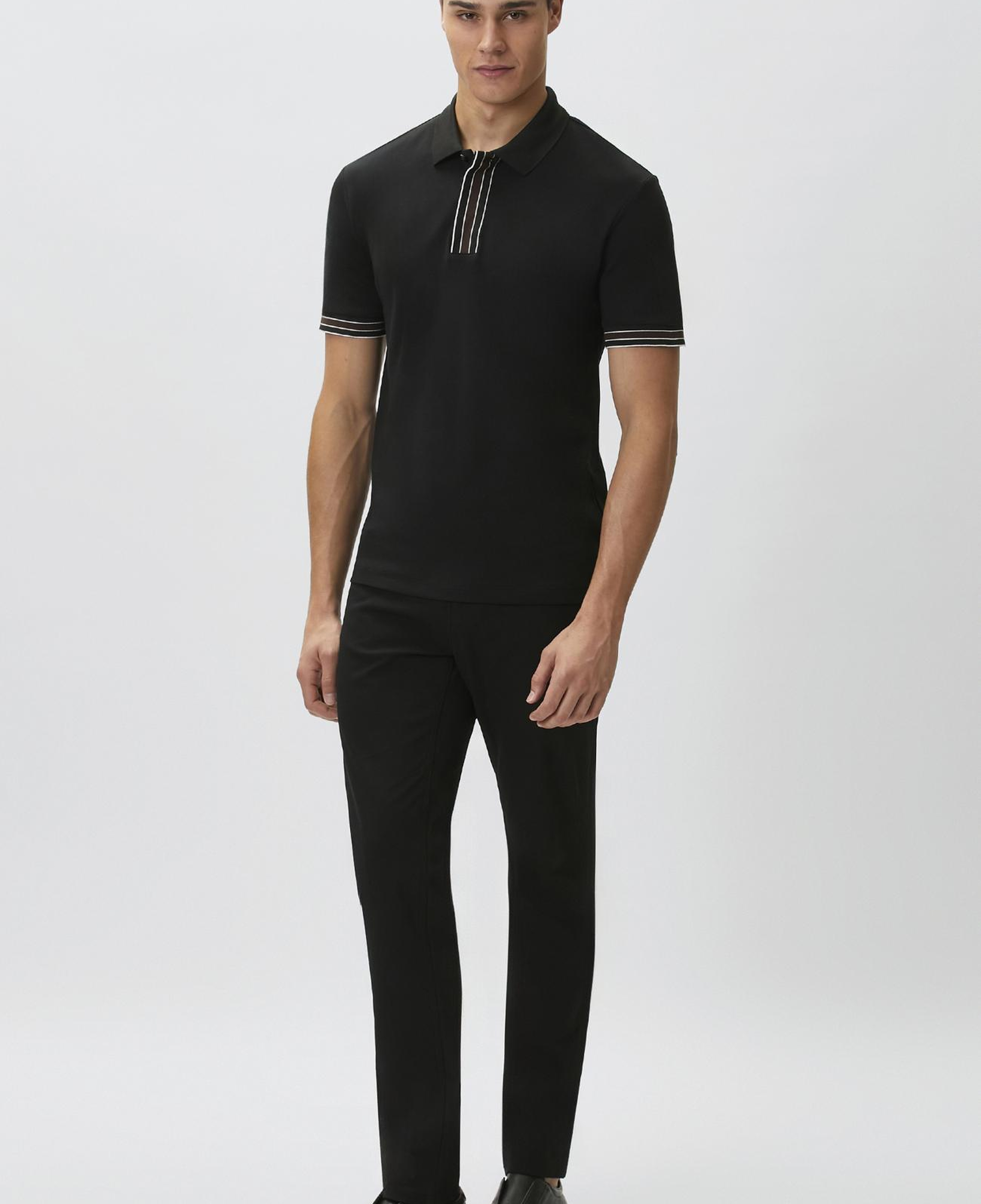 Network Erkek Siyah Casual Pantolon