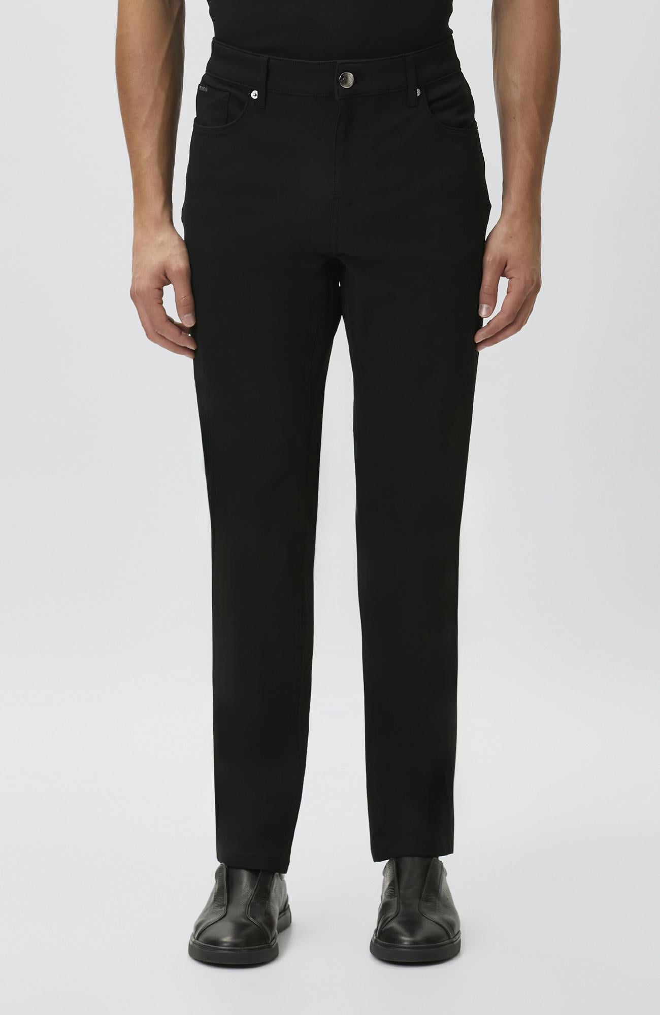 Network Erkek Siyah Casual Pantolon