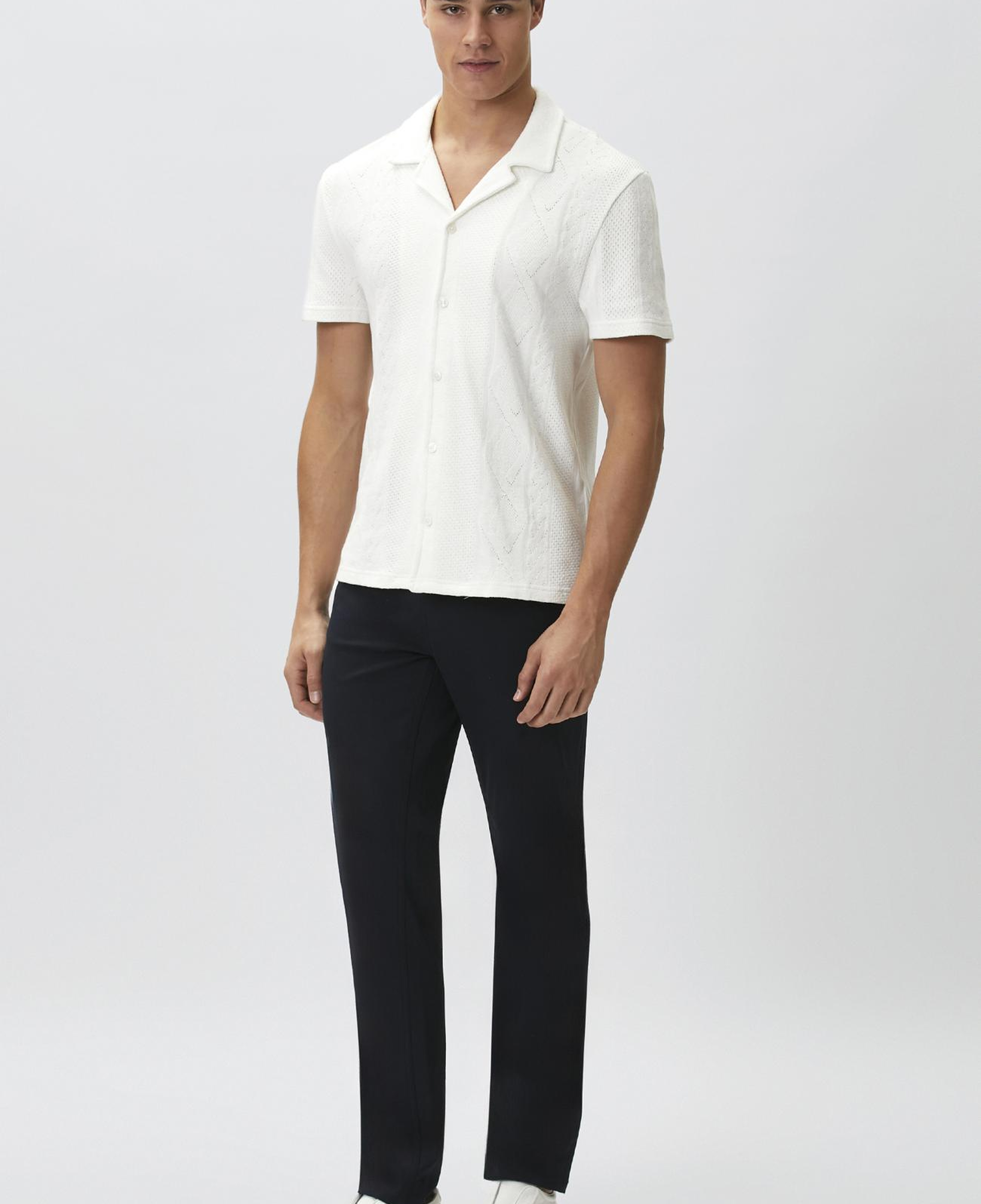 Network Erkek Lacivert Casual Pantolon