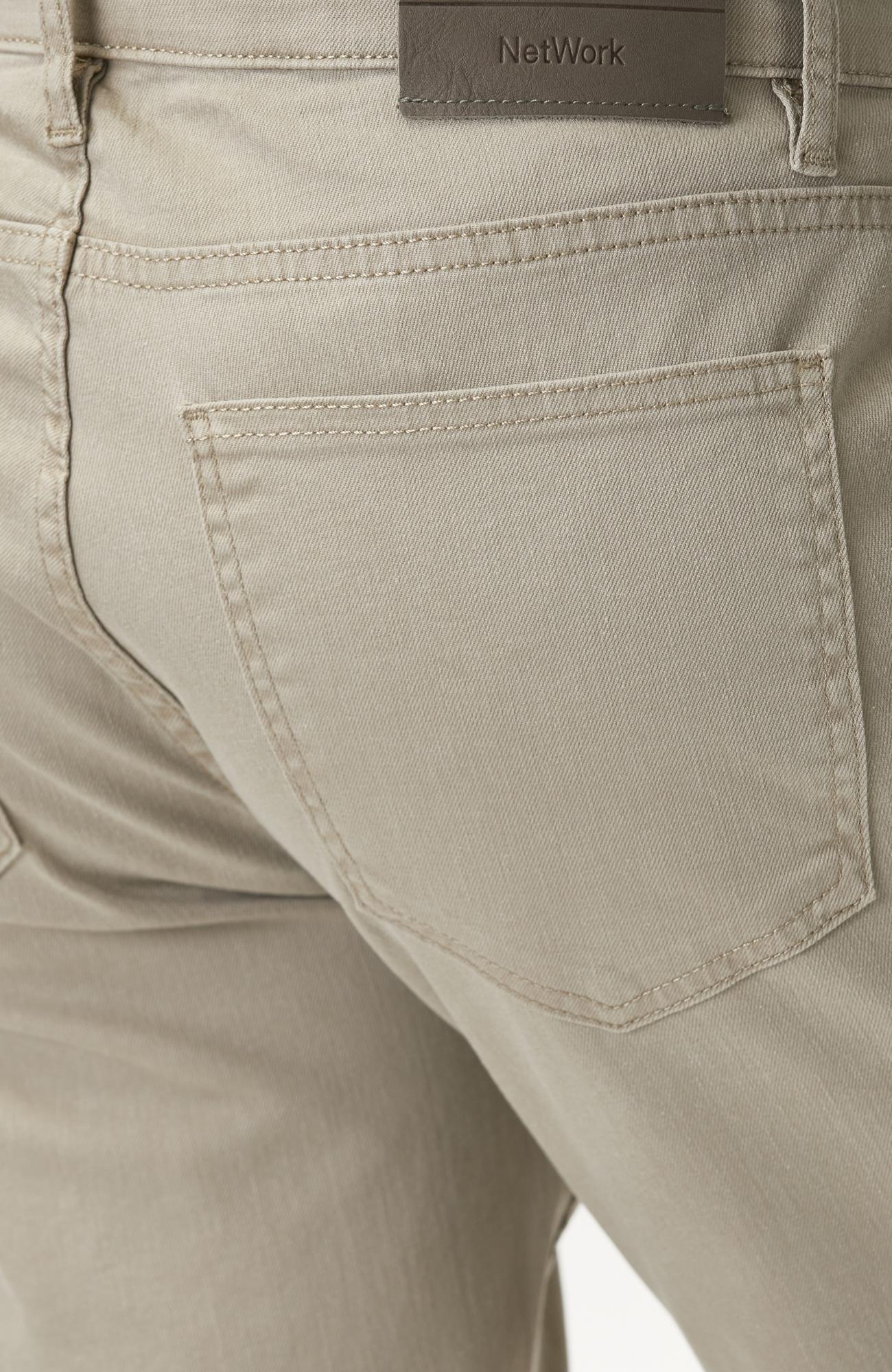 Network Erkek Vizon Slim Fit Denim Pantolon