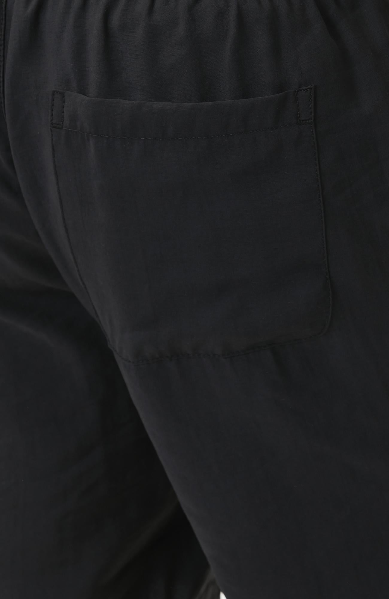 Network Erkek Siyah Slim Fit Modal Şort