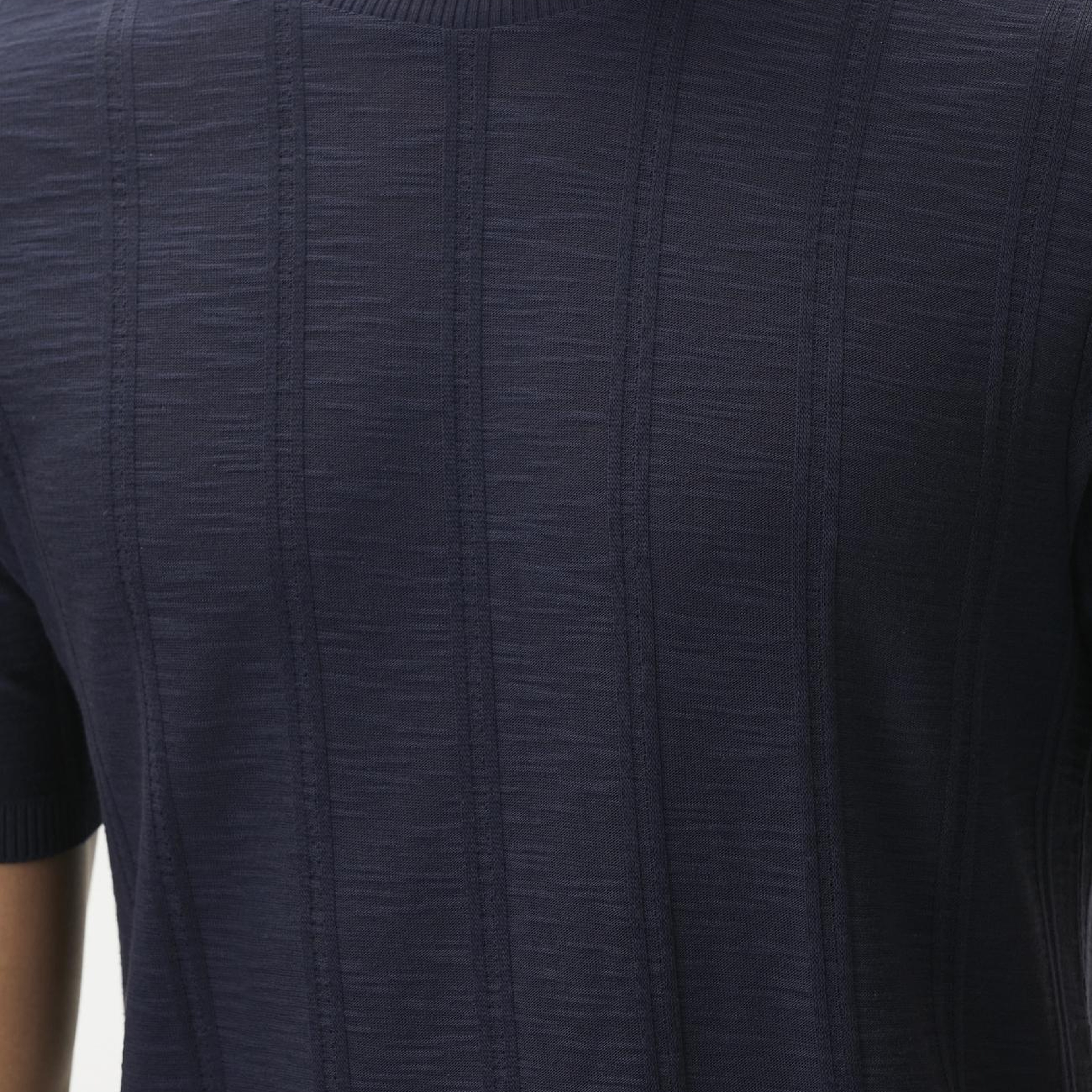 Network Erkek Lacivert Desenli T-shirt