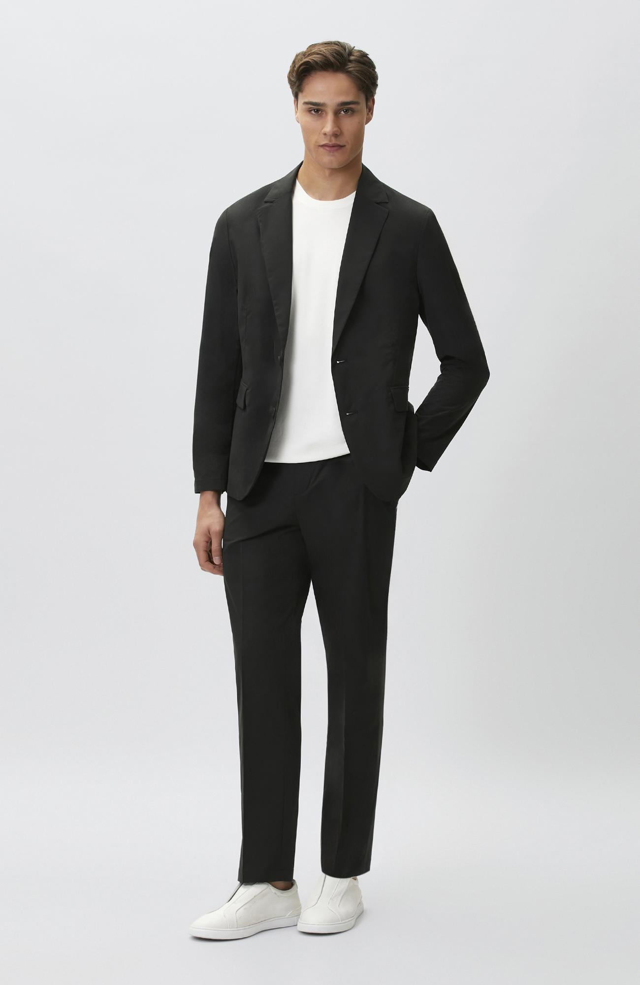 Network Erkek Siyah Traveller Blazer Ceket