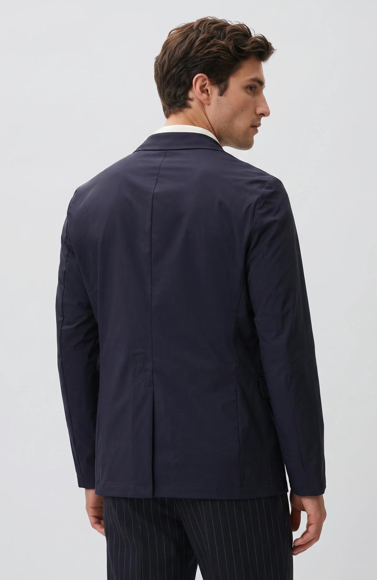 Network Erkek Lacivert Traveller Blazer Ceket