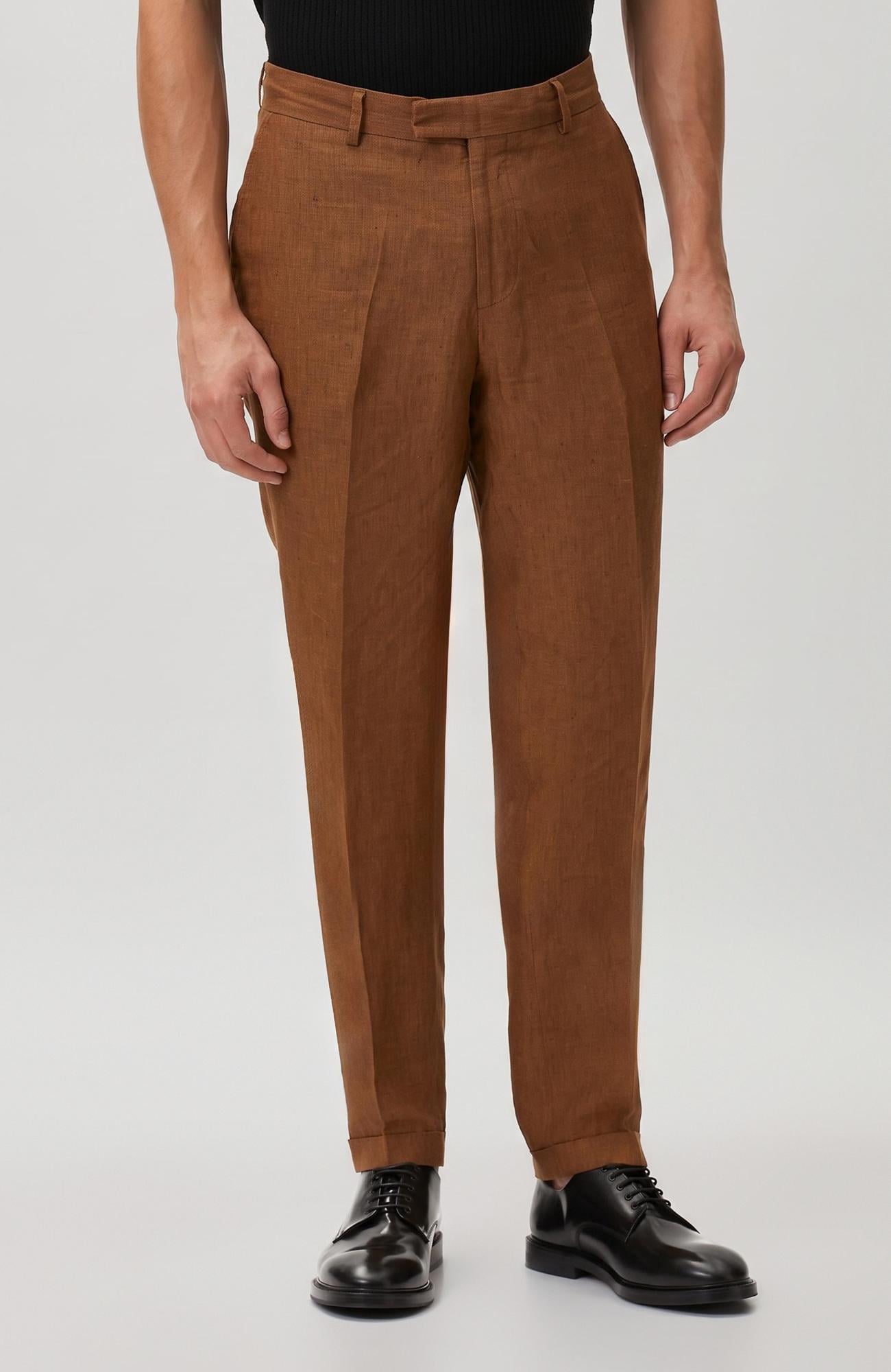 Network Erkek Tütün Jogger Fit Lyocell Pantolon