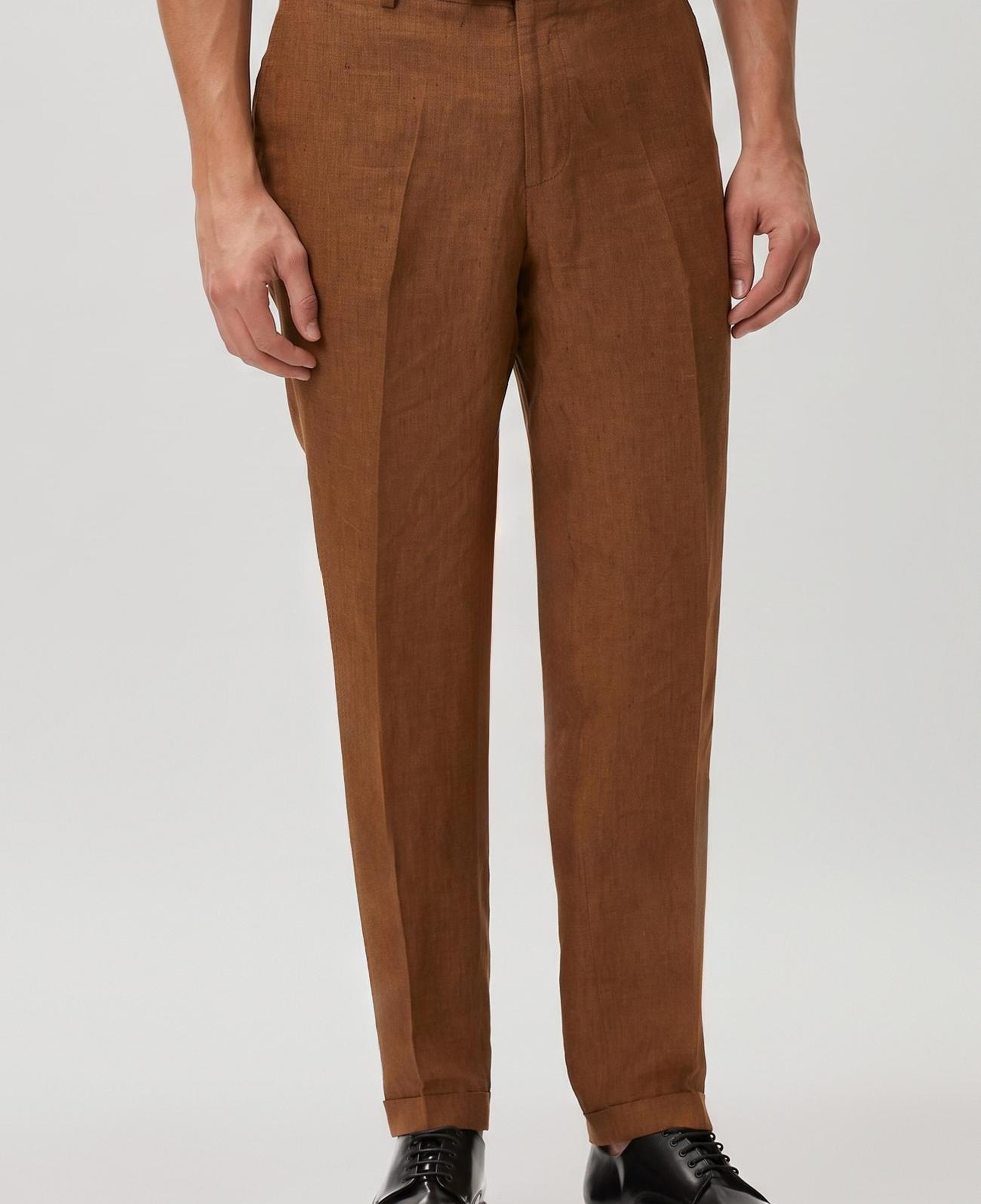 Network Erkek Tütün Jogger Fit Lyocell Pantolon