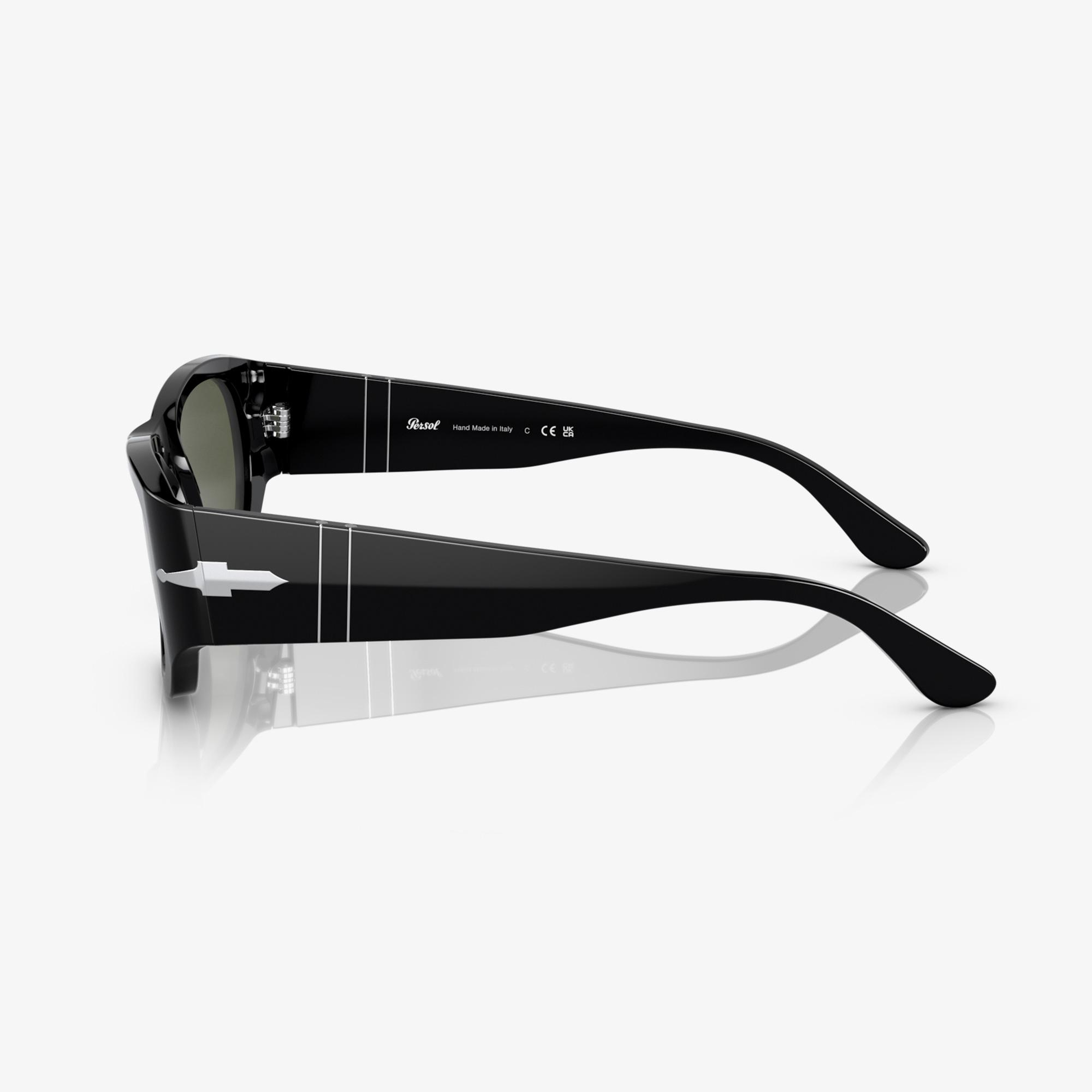 PERSOL 0PO3307S Unisex Siyah Güneş Gözlüğü
