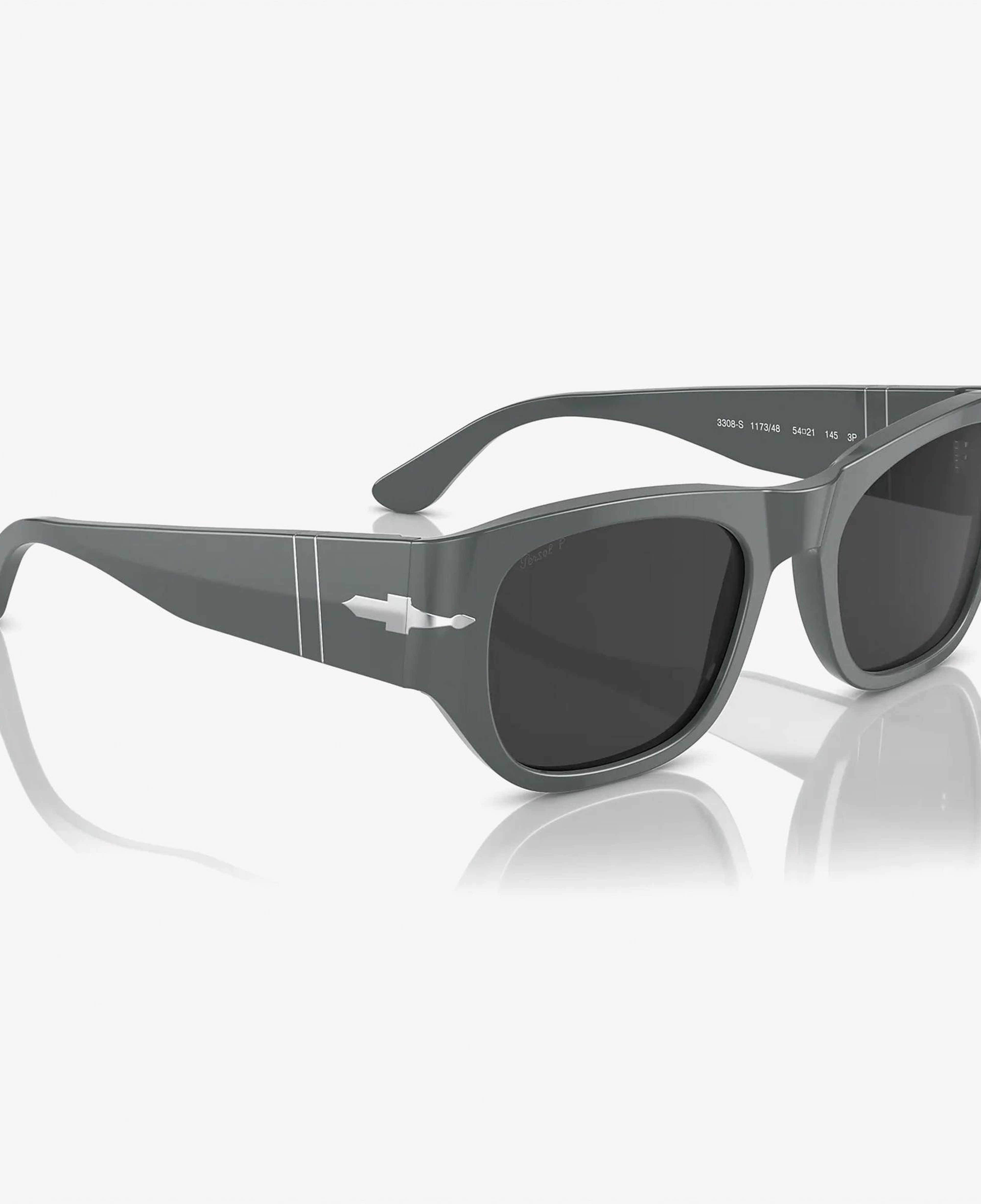PERSOL Unisex Gri Güneş Gözlüğü