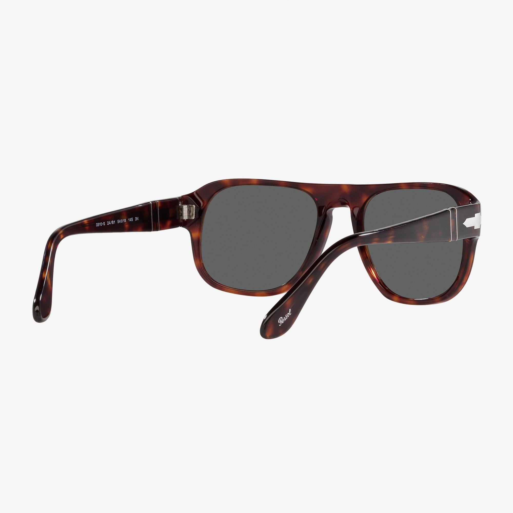 PERSOL 0PO3310S Unisex Kahverengi Güneş Gözlüğü